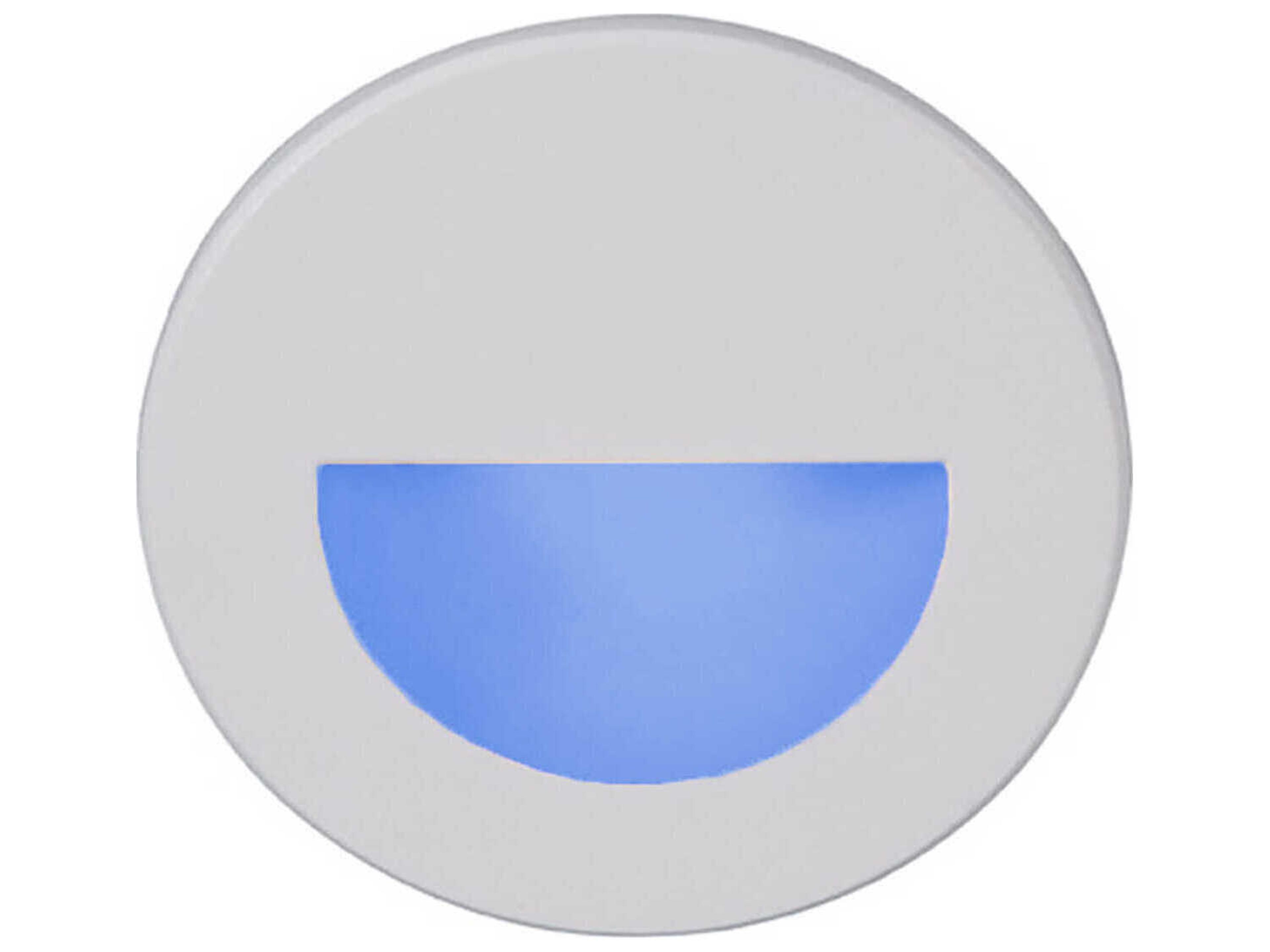 WAC Lighting LEDme 1-Light Half-Round Outdoor Step and Wall Light