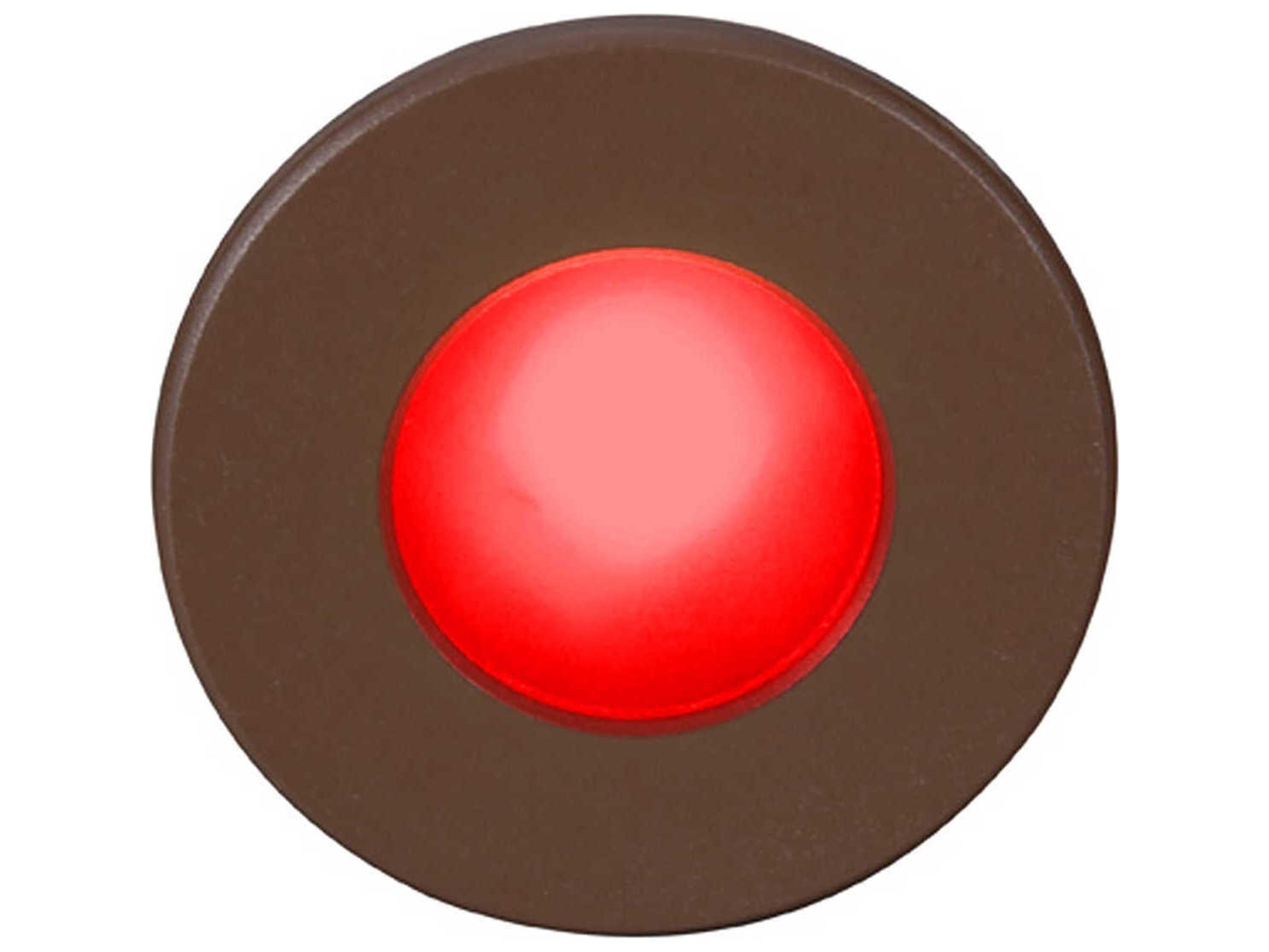 WAC Lighting LEDme 1-Light Round Outdoor Step and Wall Light