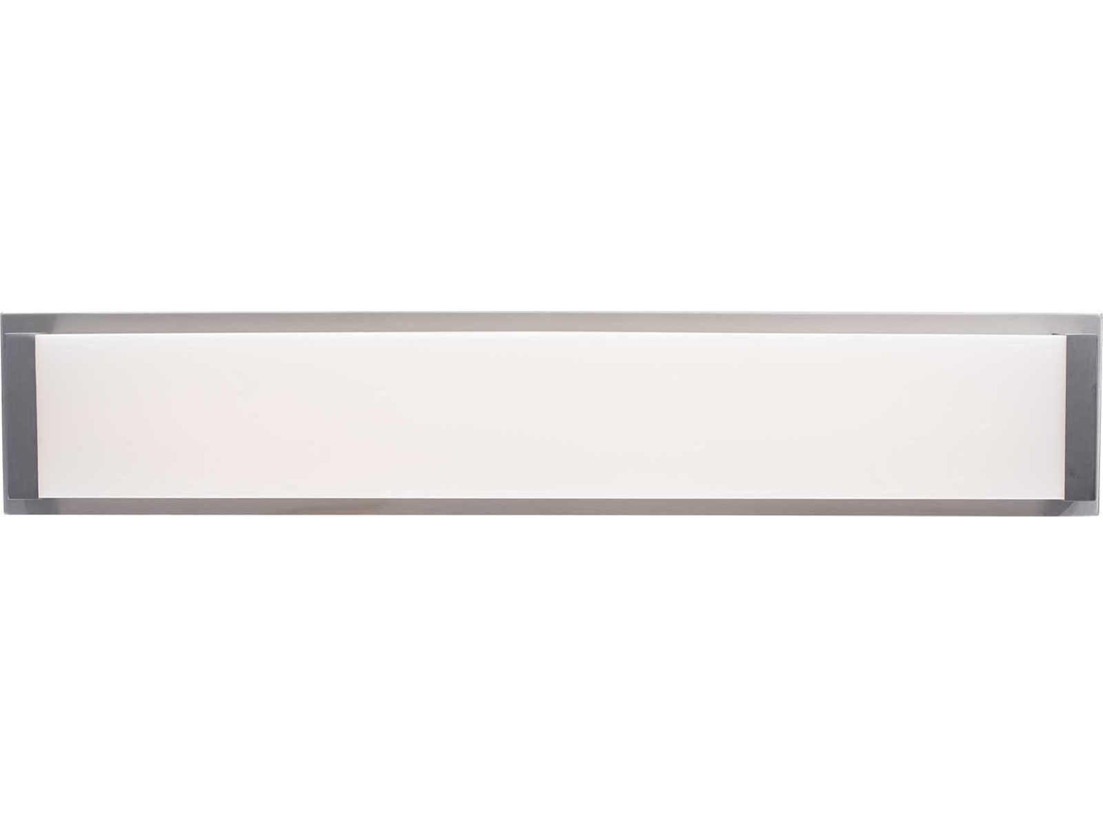 WAC Lighting Metro 1-Light Brushed Nickel LED Vanity Light