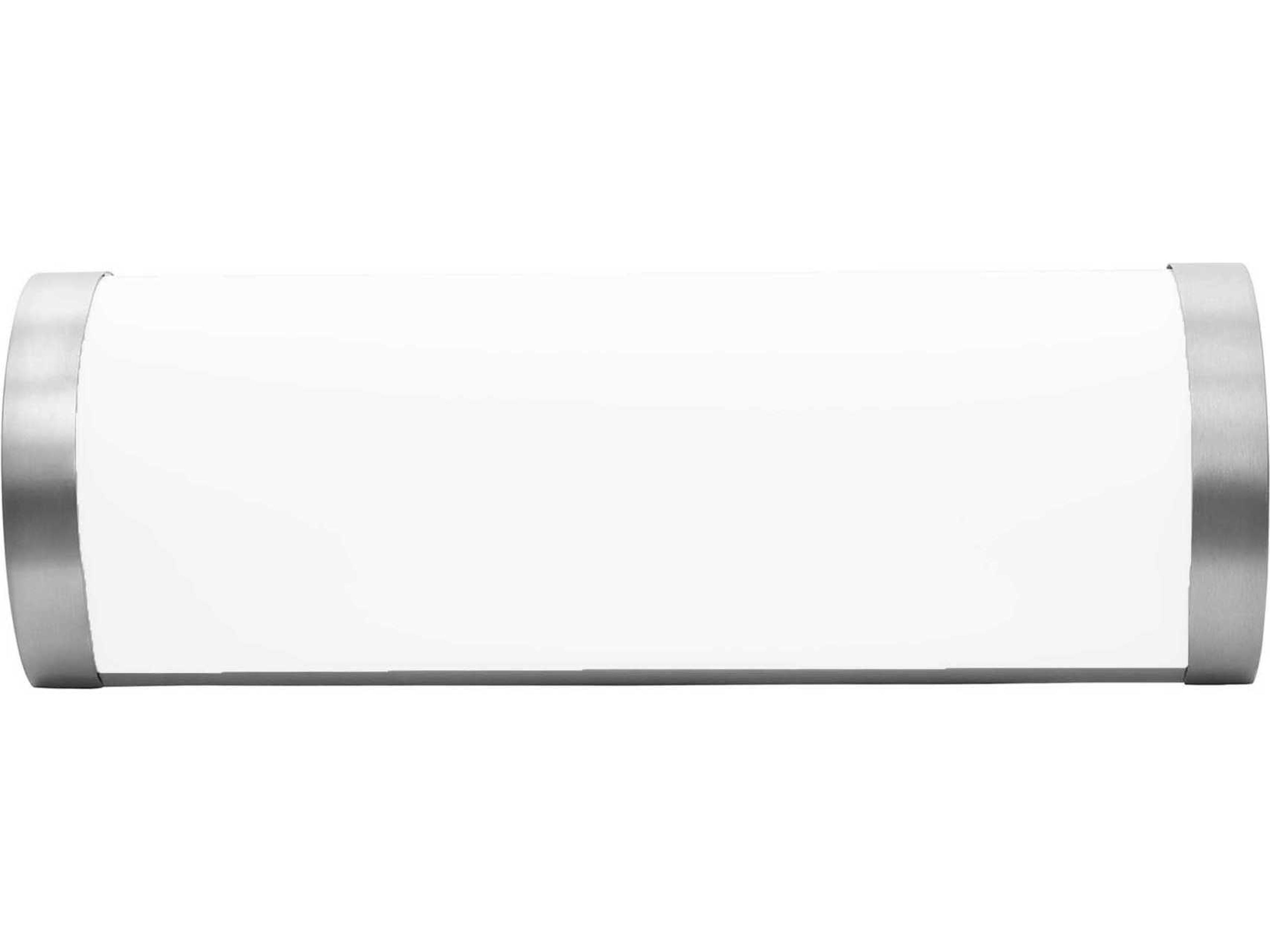 WAC Lighting Fuse 1-Light Brushed Nickel LED Vanity Light