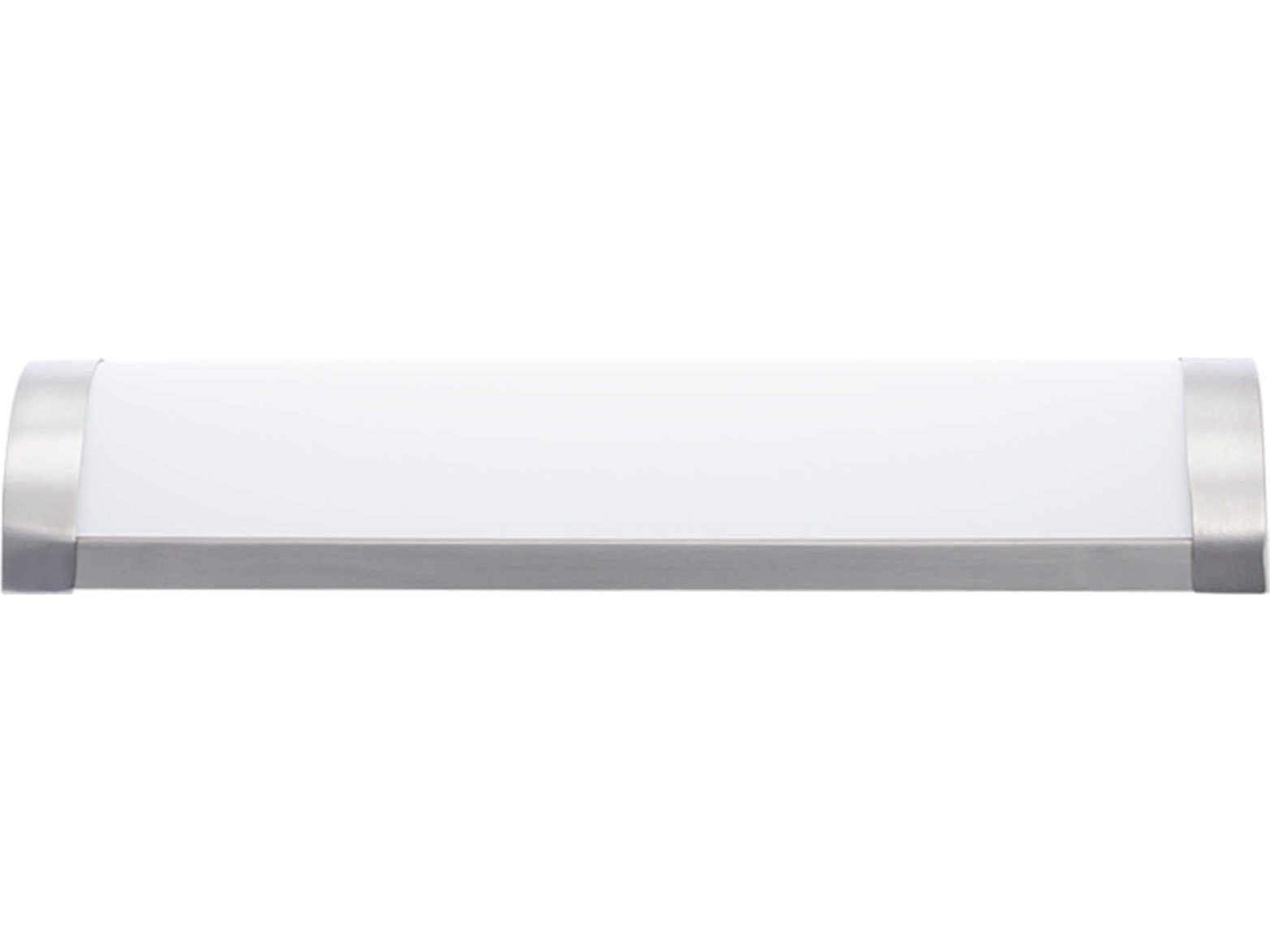 WAC Lighting Fuse 1-Light Brushed Nickel LED Vanity Light