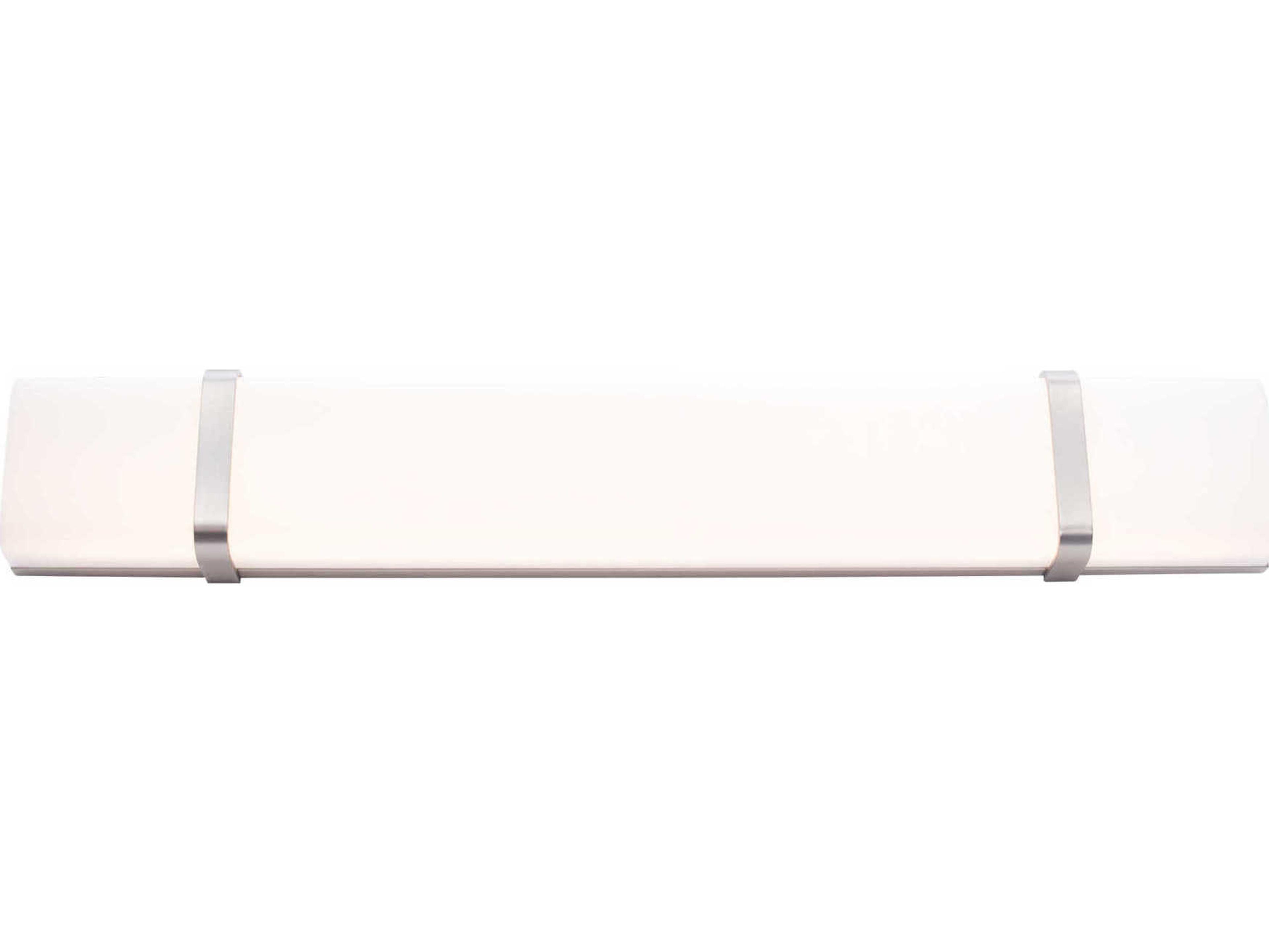 WAC Lighting Link 1-Light Brushed Nickel LED Vanity Light