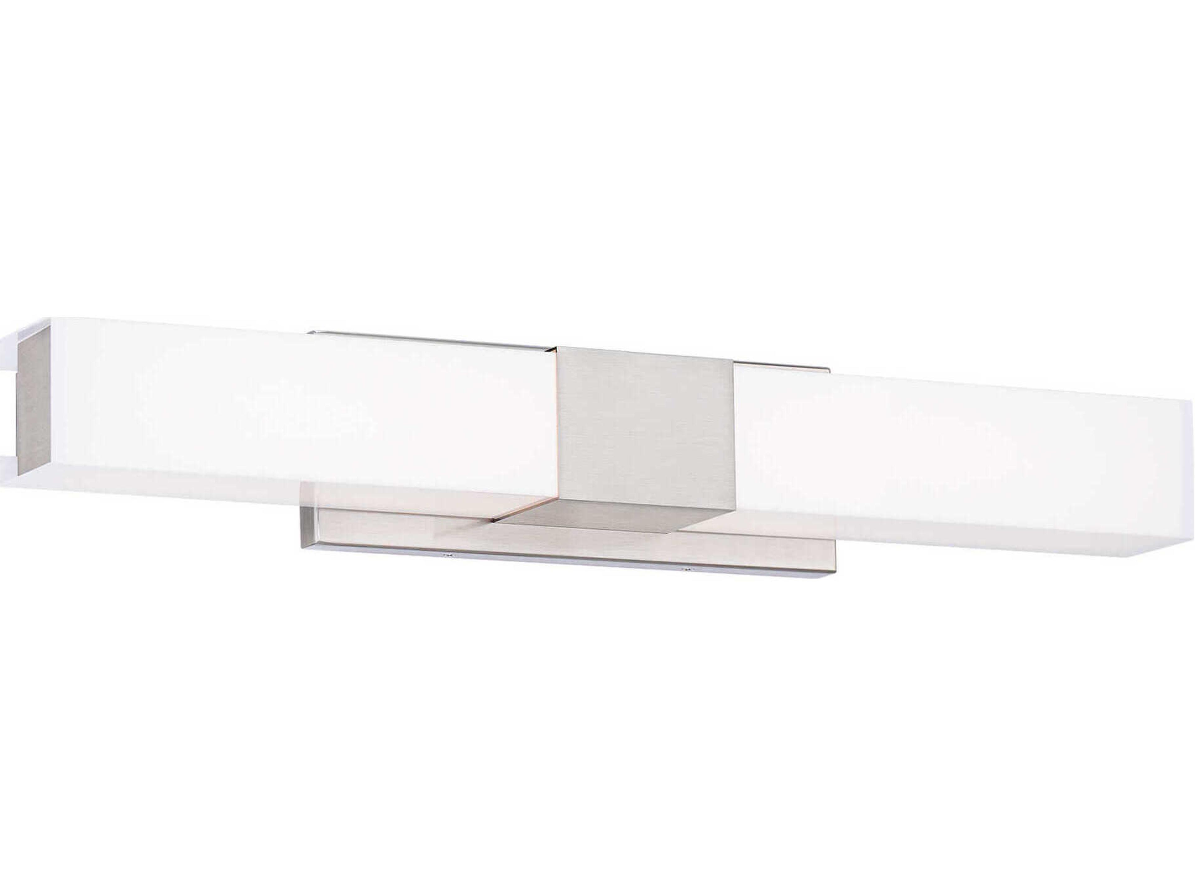 WAC Lighting Studio 1-Light Brushed Nickel Vanity Light