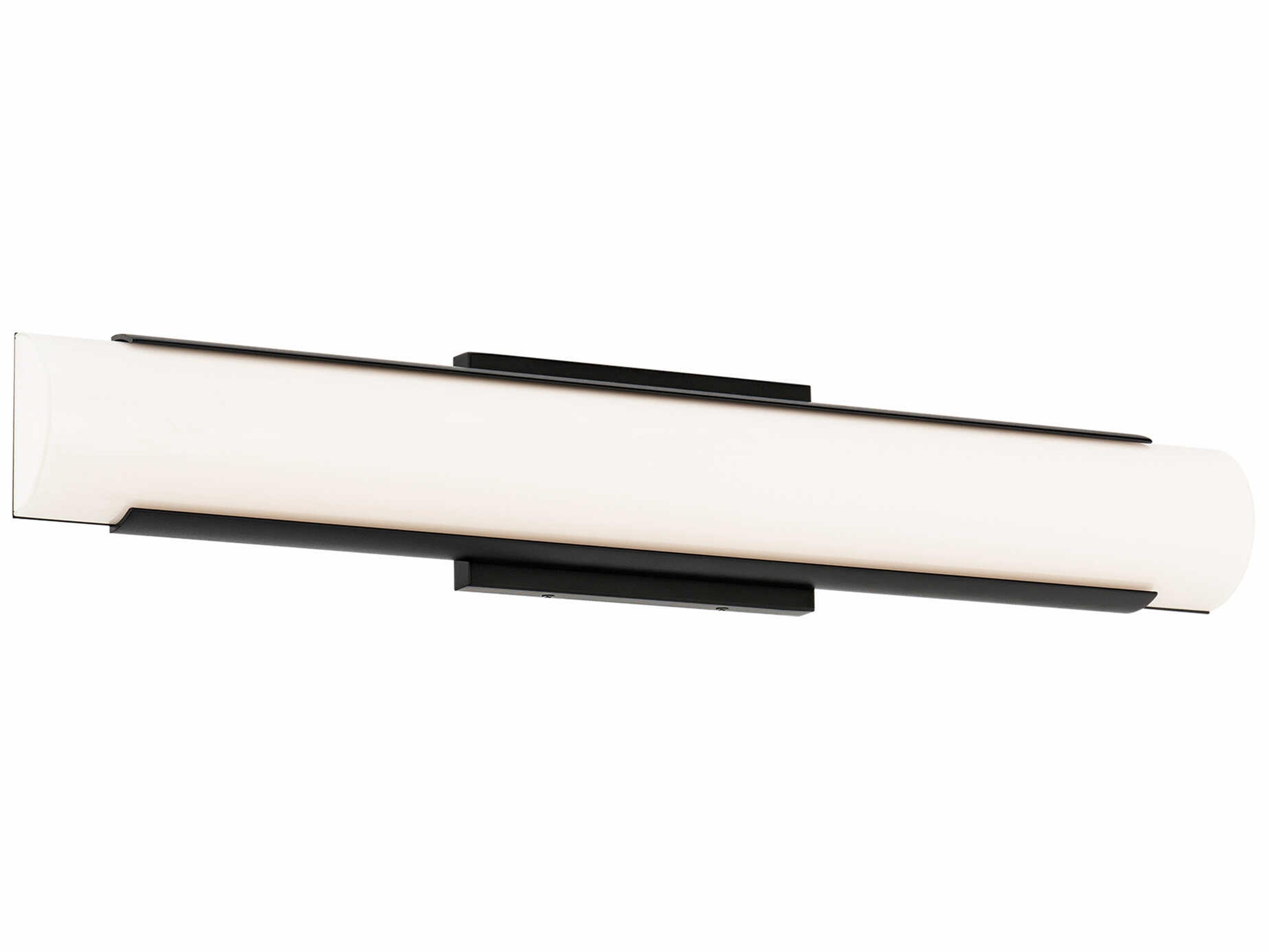Demi 1-Light Black Vanity Light
