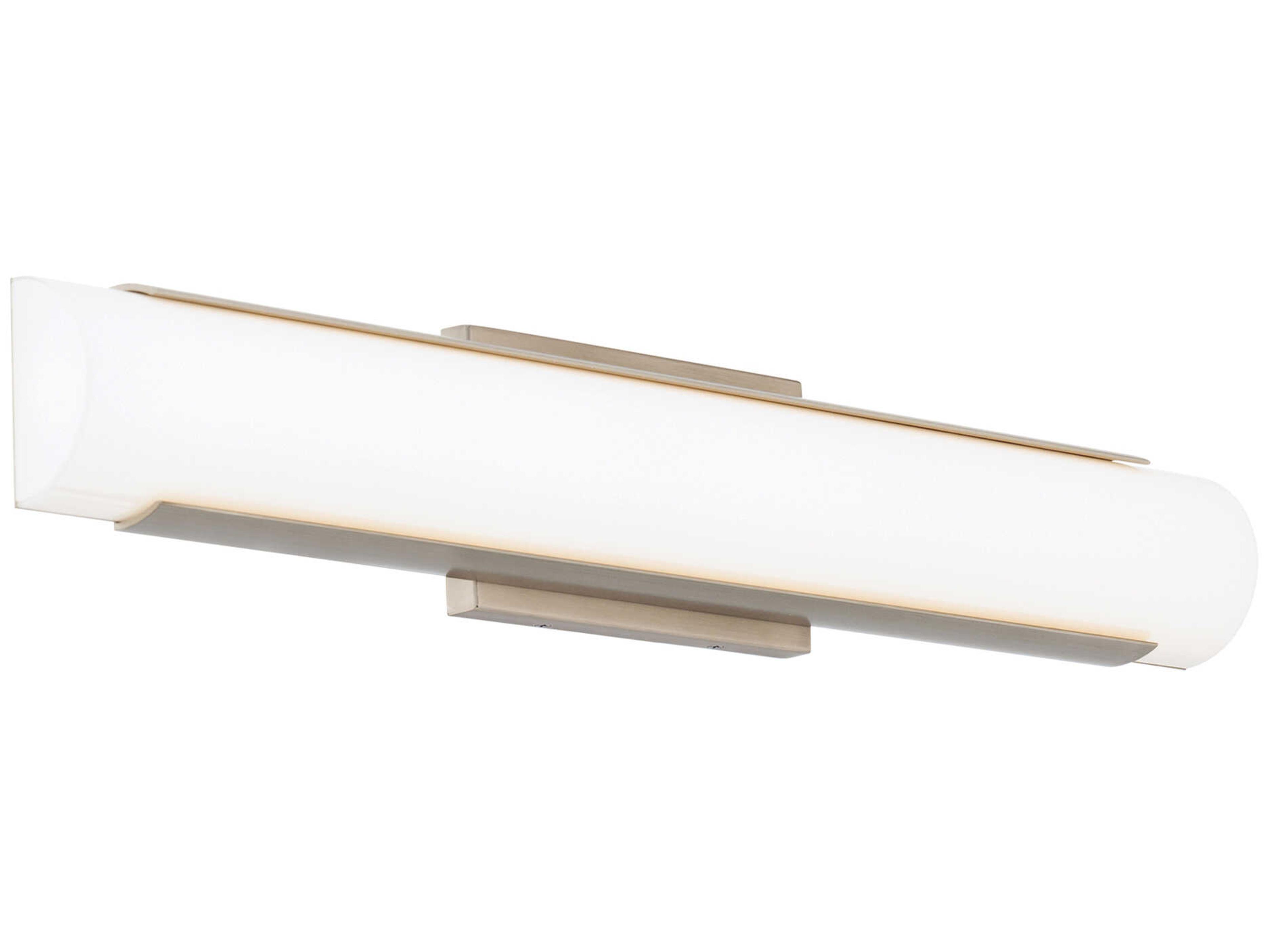 WAC Lighting Demi 1-Light Brushed Nickel Vanity Light