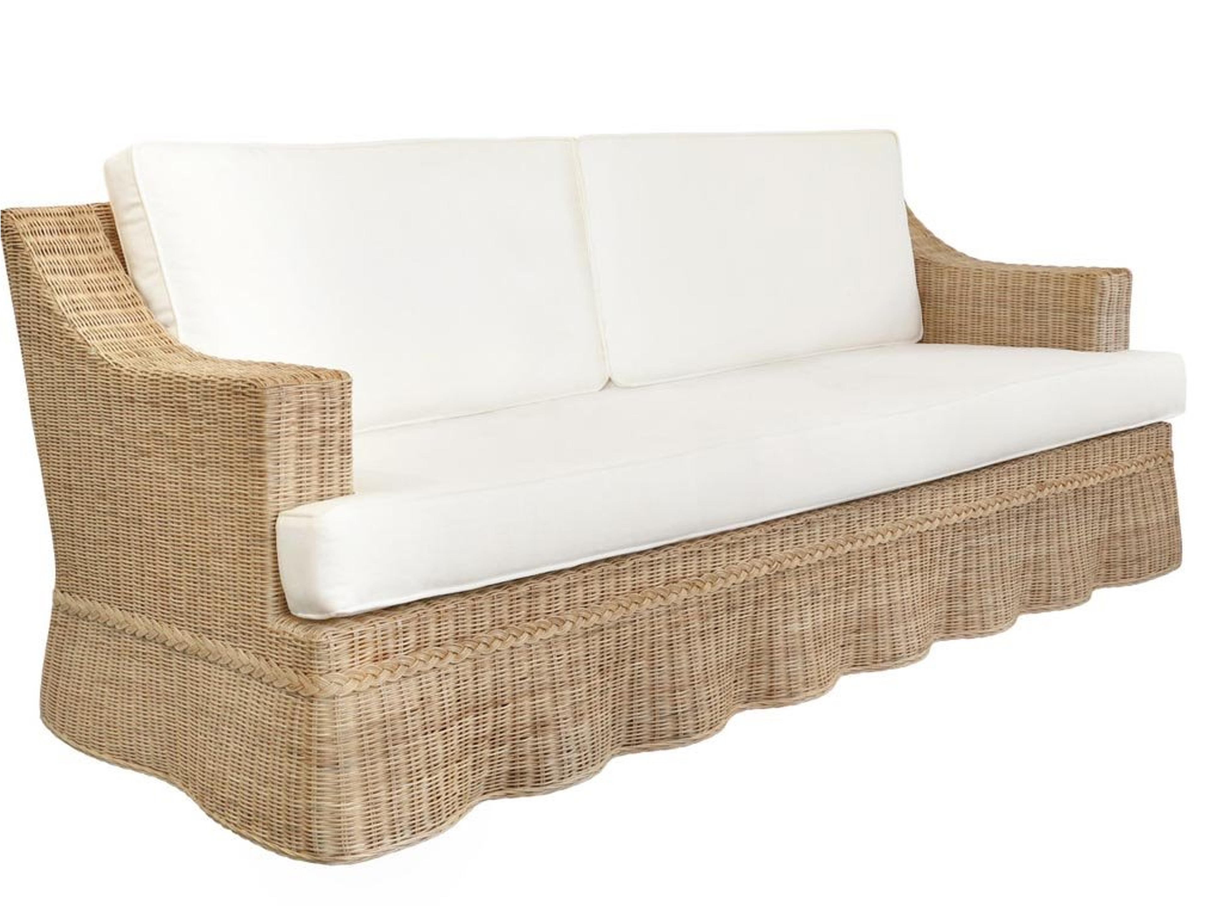 Lawson Natural Rattan Sofa