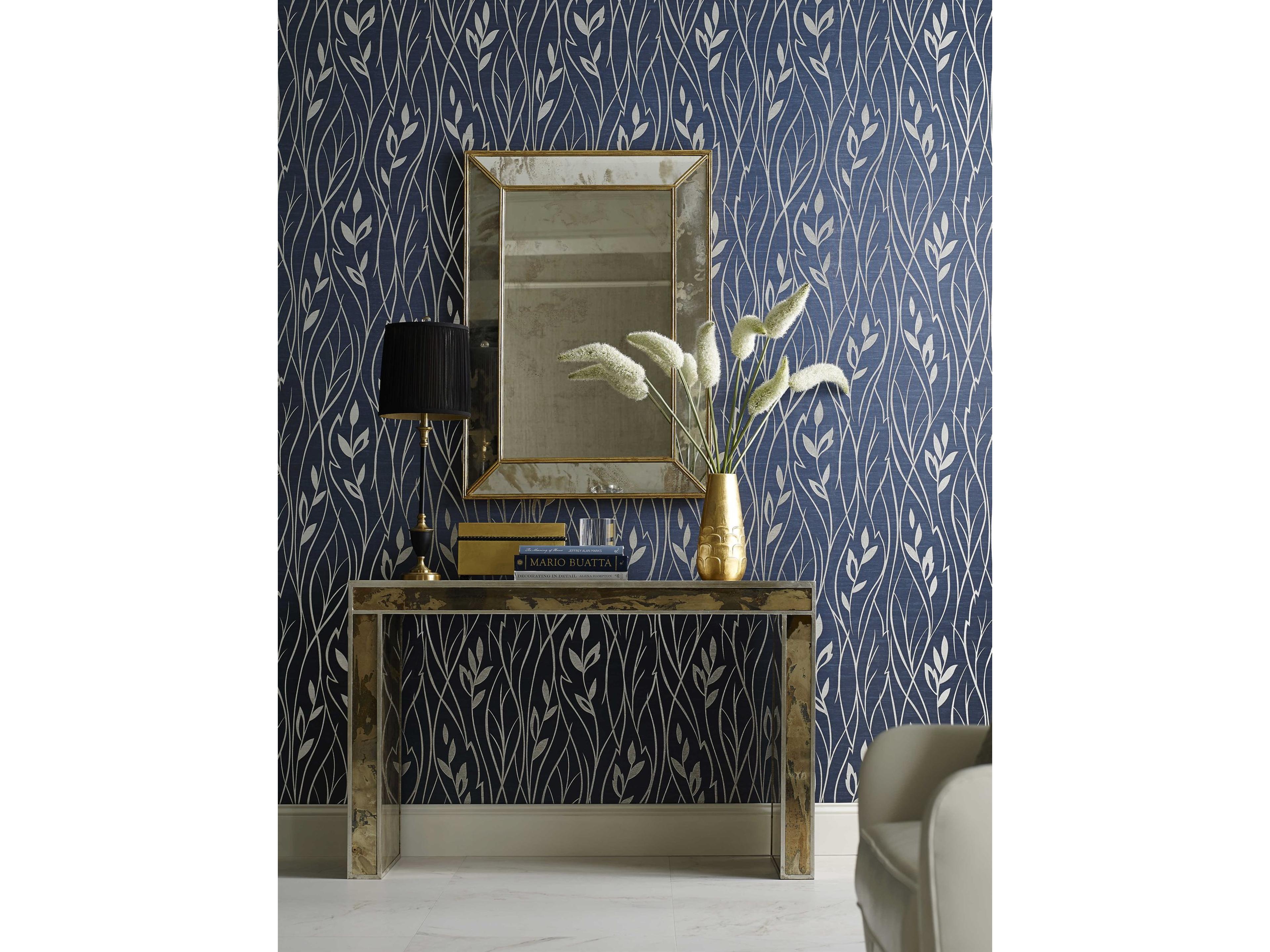 Worlds Away Antique Mirror