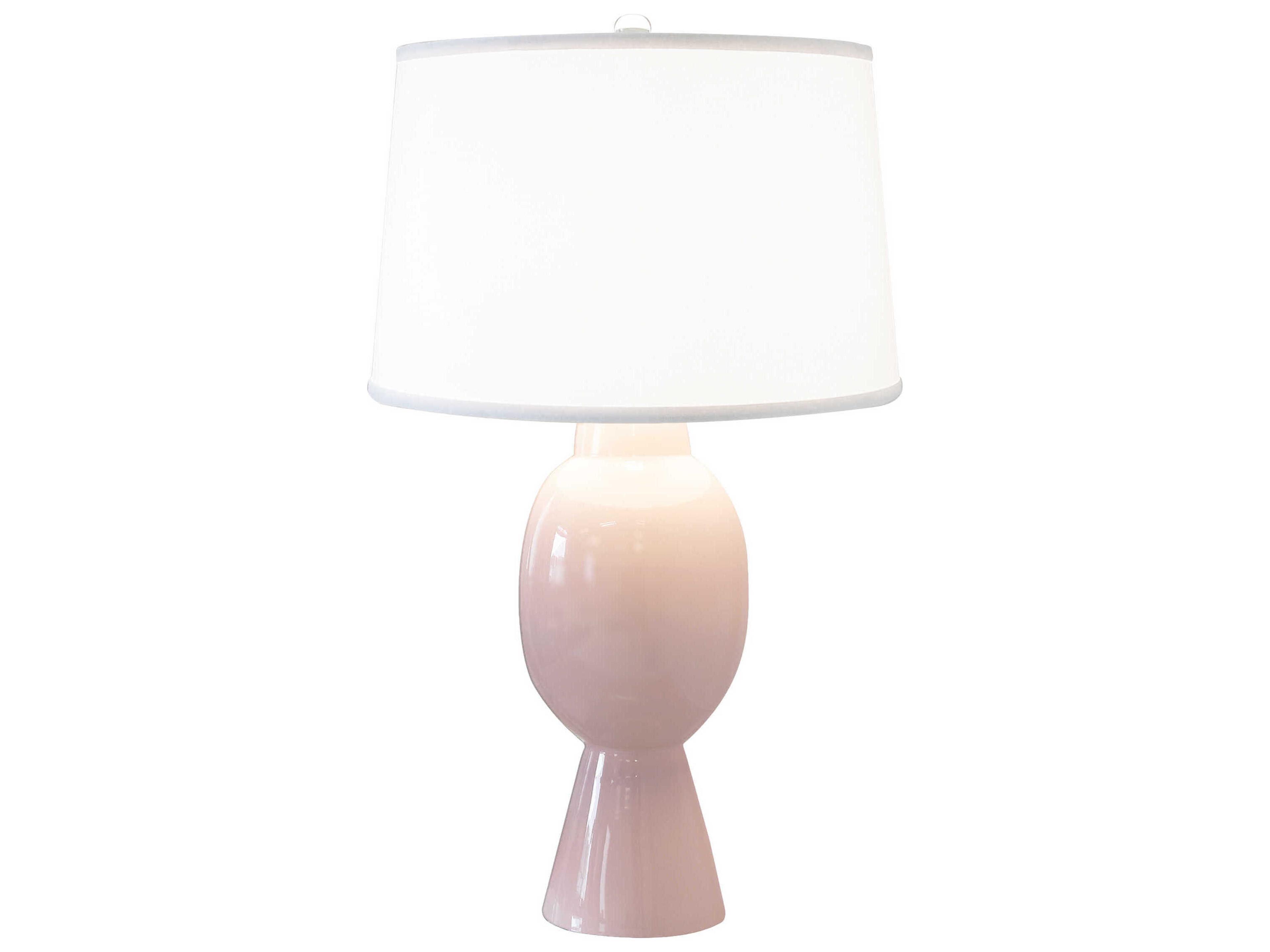 Worlds Away Blush Pink Buffet Lamp