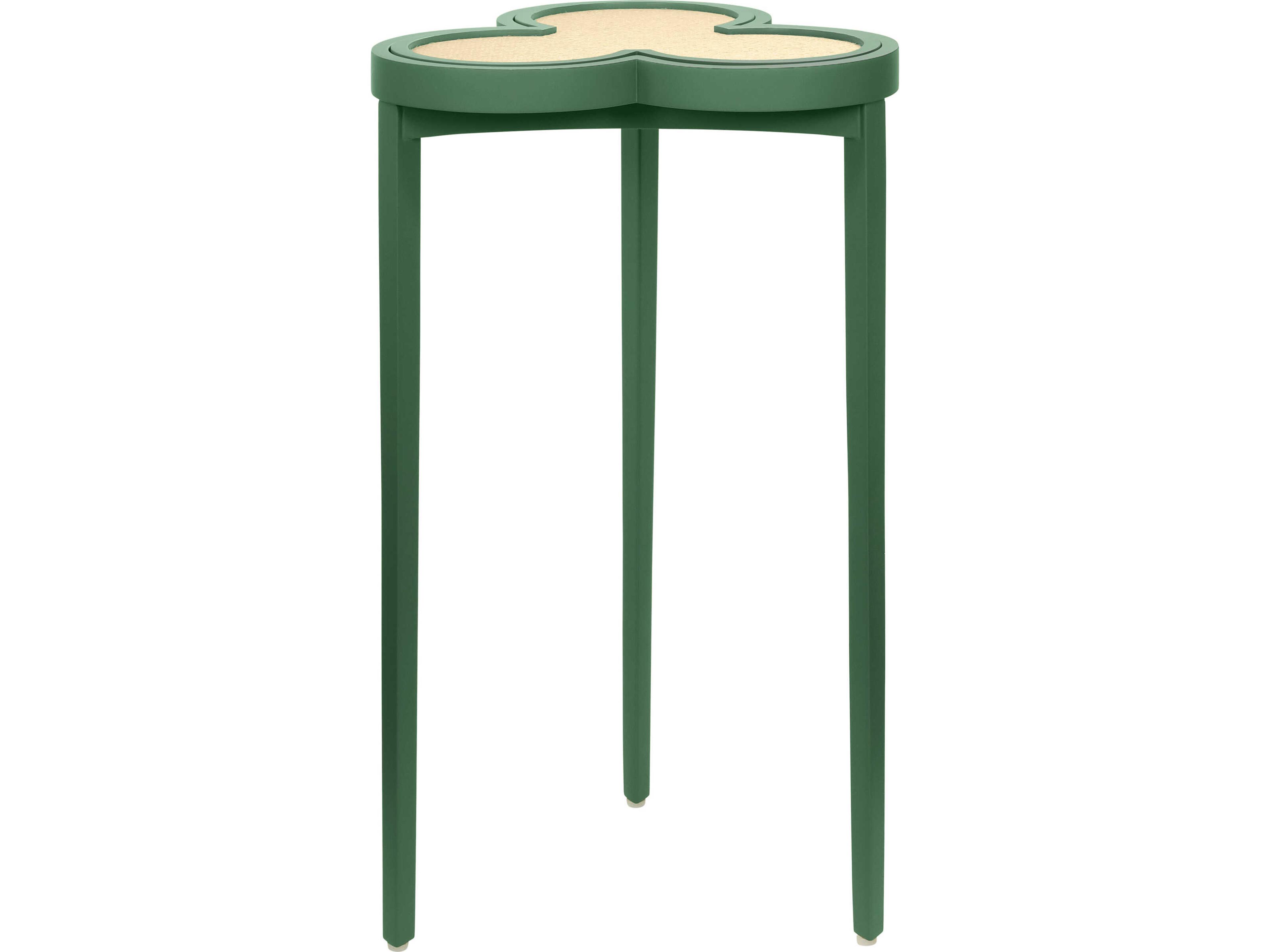 Dylan Rattan Green End Table