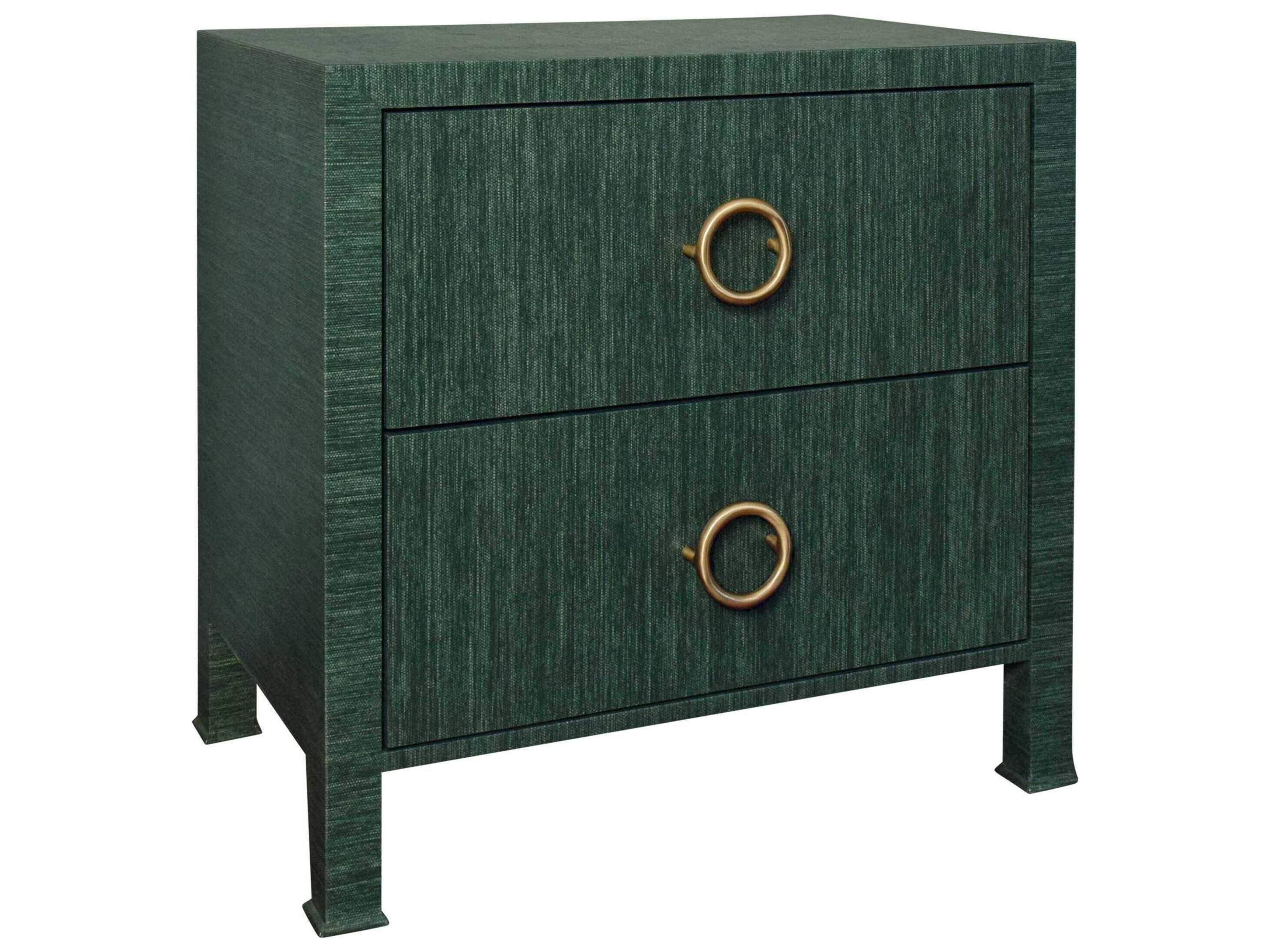 Worlds Away Rectangular Wood End Table