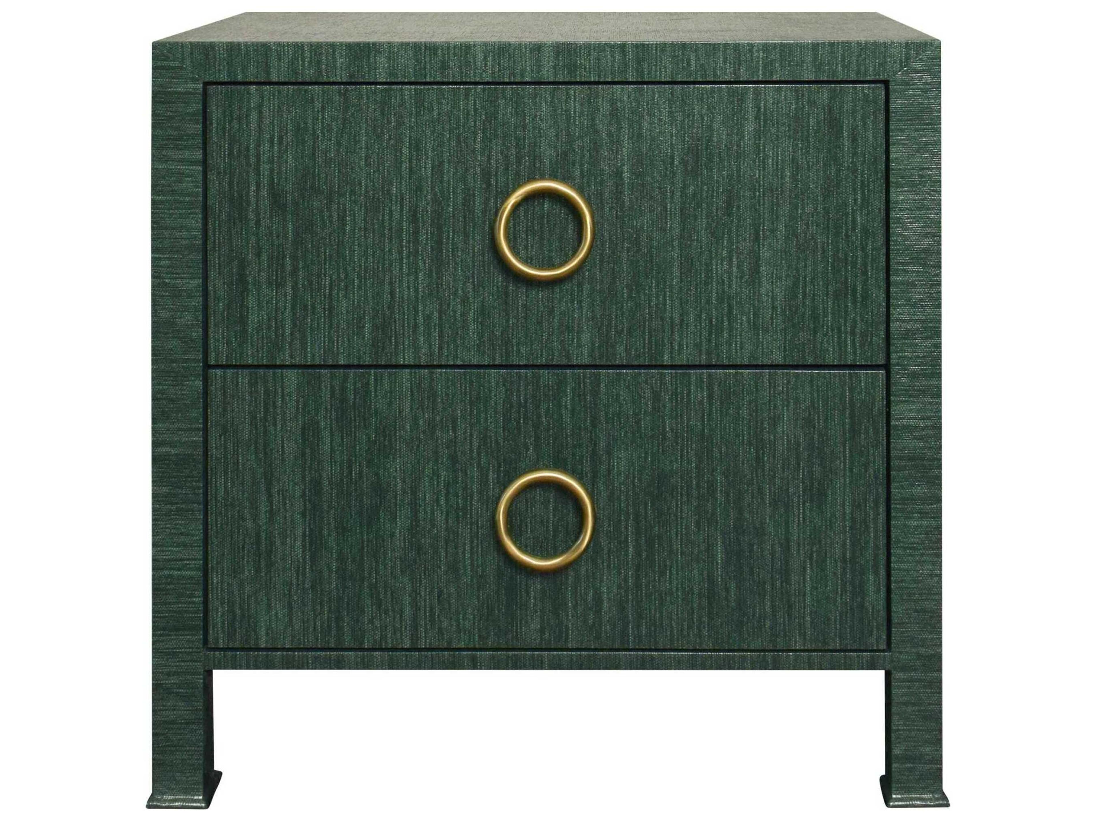 Worlds Away Rectangular Wood End Table