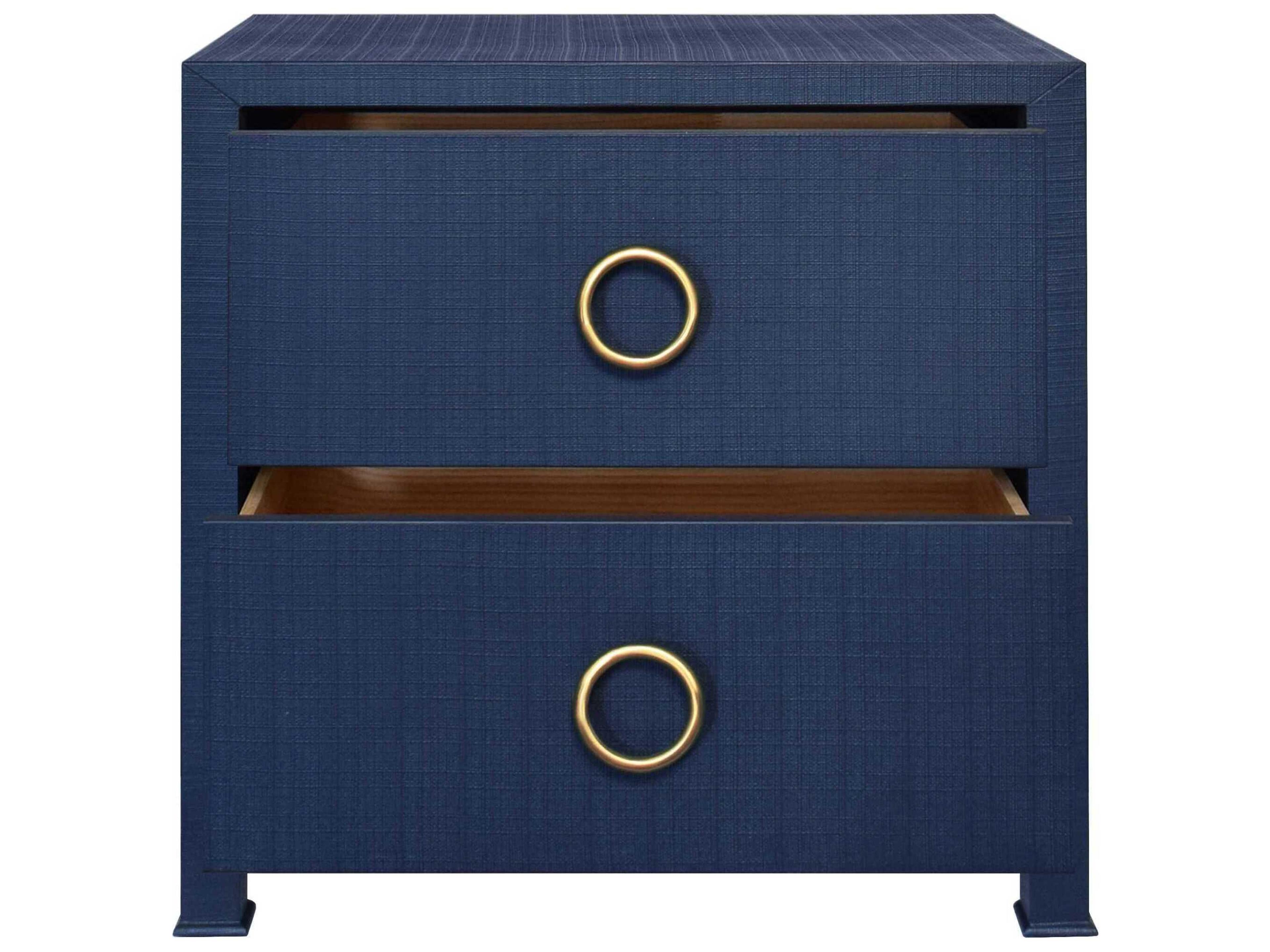 Worlds Away Rectangular Wood End Table