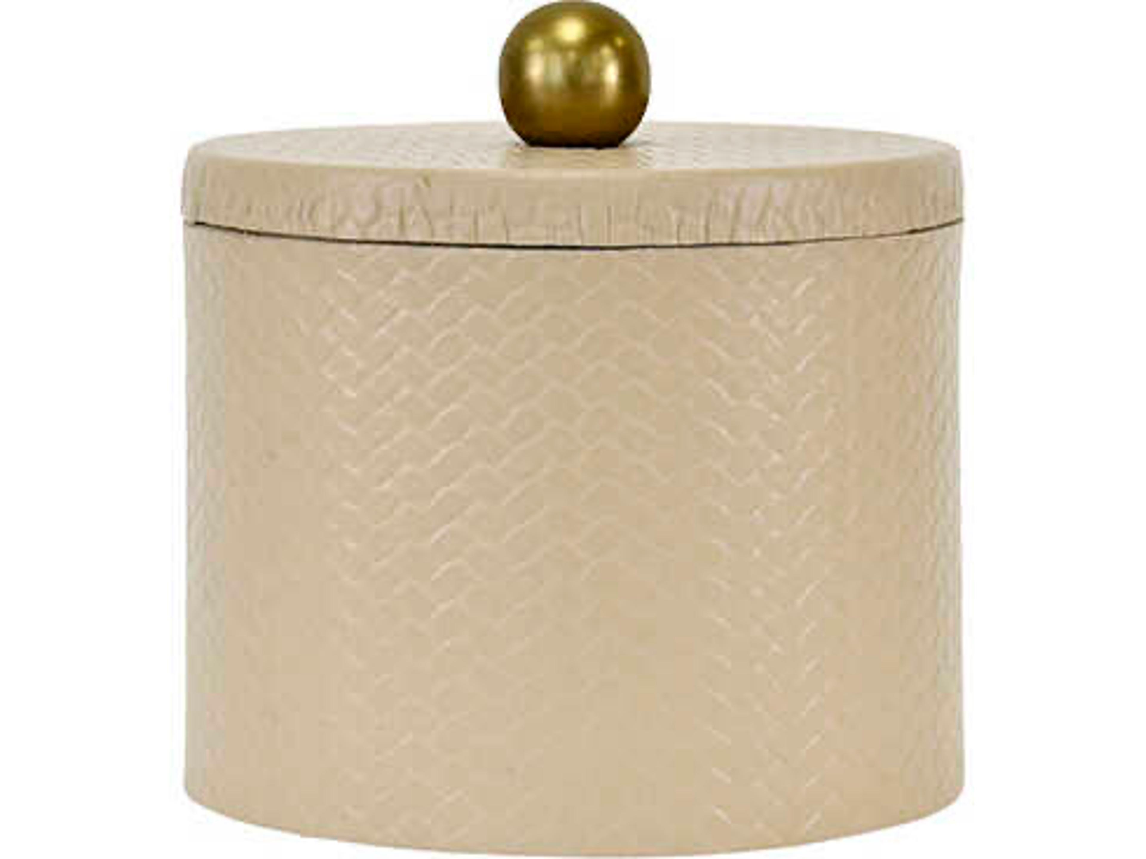 Worlds Away Emma Ivory Storage Case