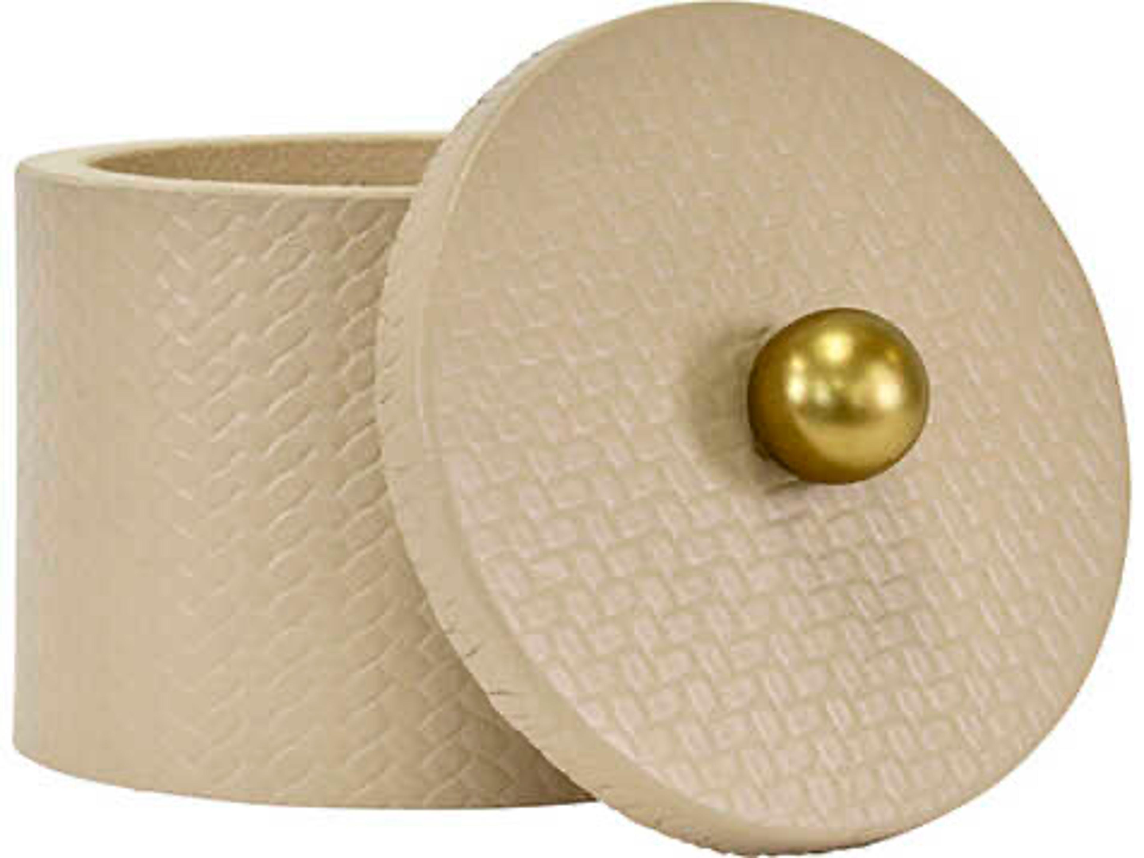 Worlds Away Emma Ivory Storage Case