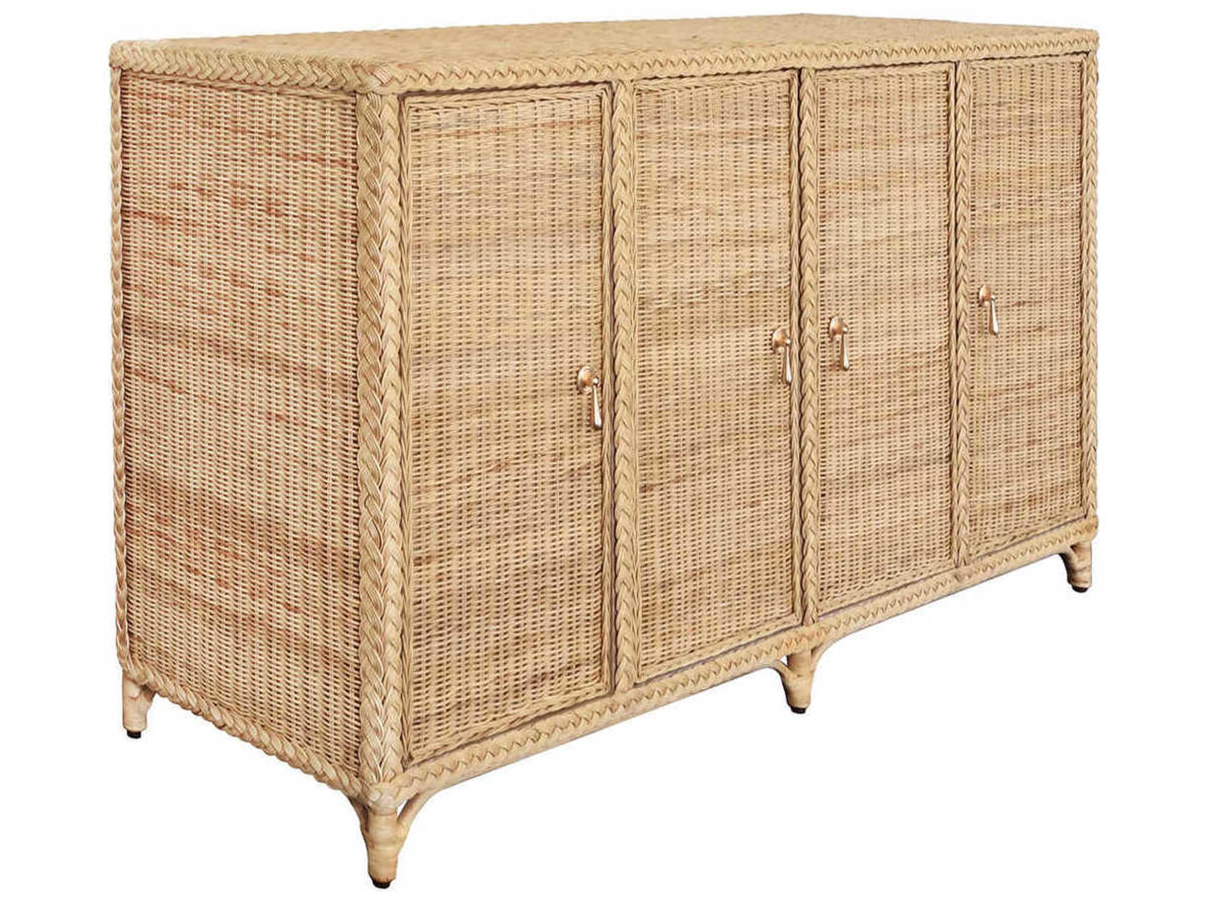 Rattan 62" Sideboard