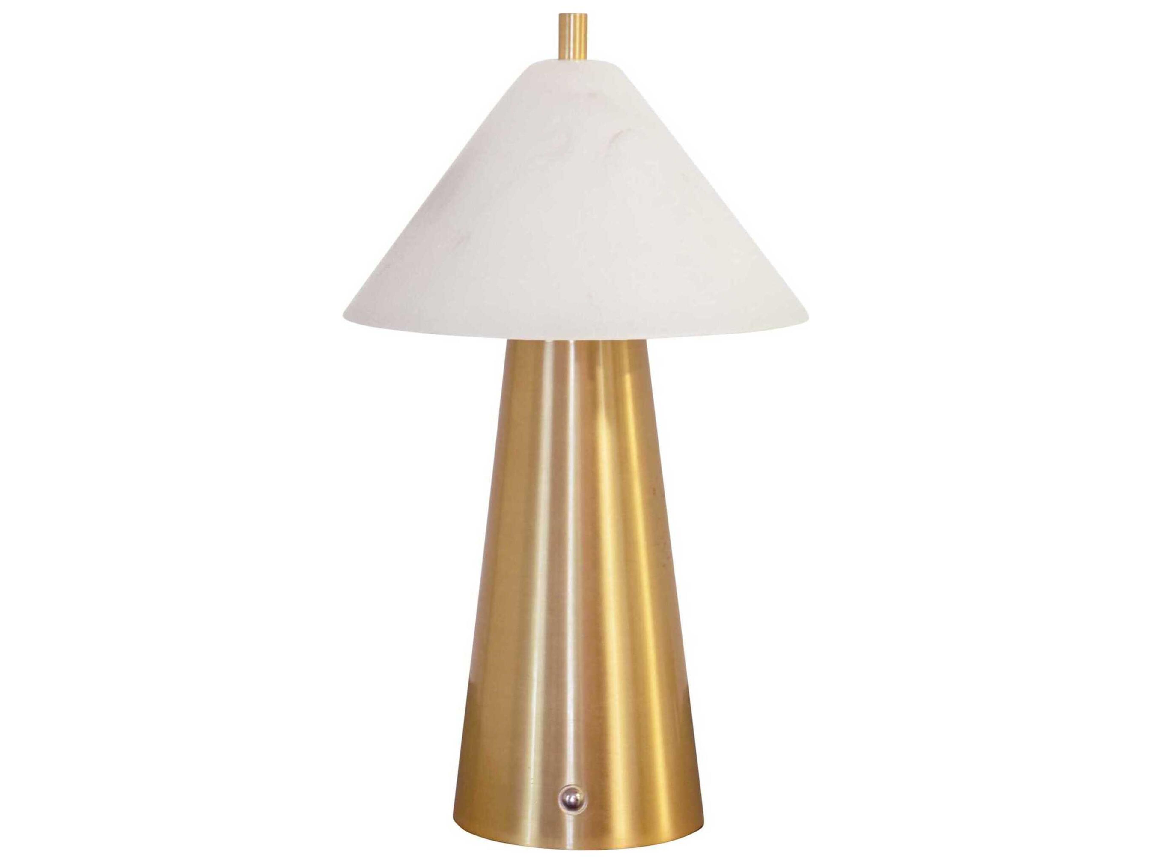 Worlds Away Brass Table Lamp