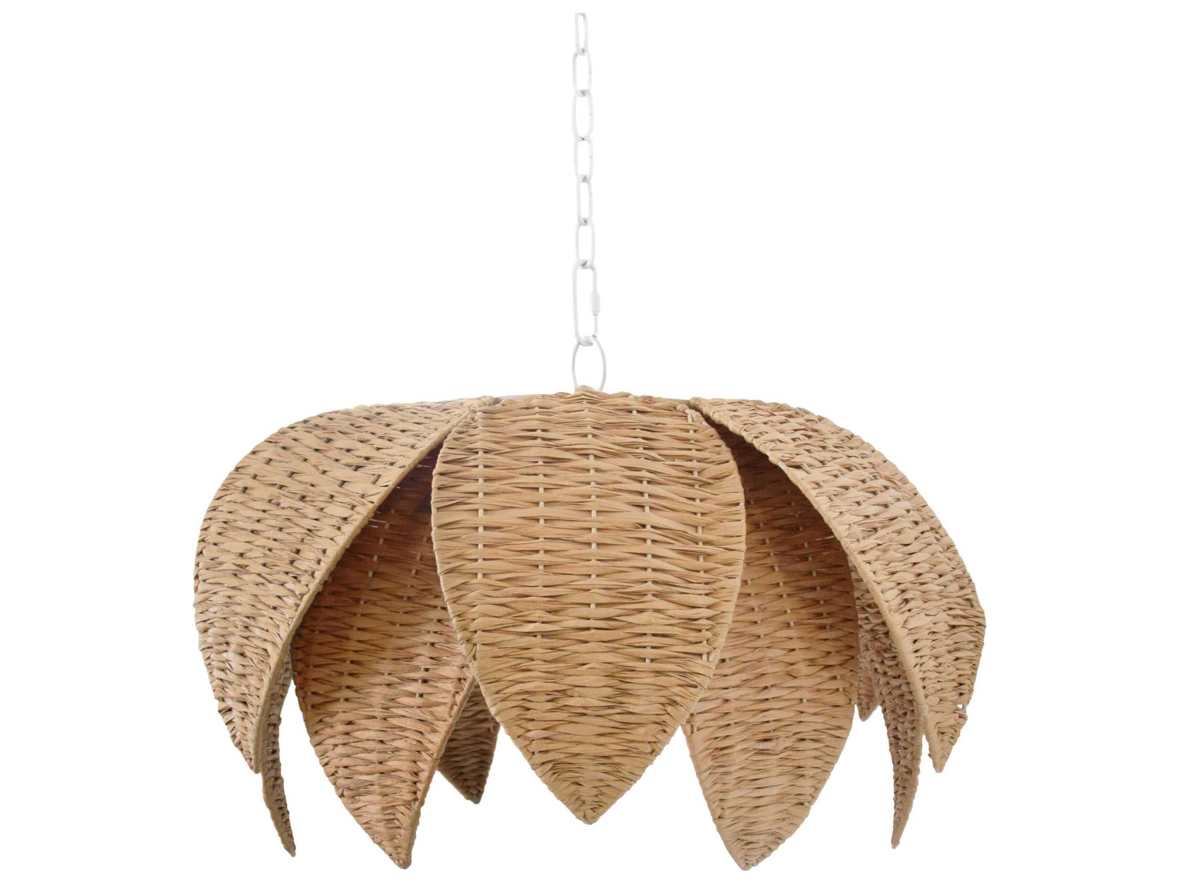 Worlds Away Brown Pendant