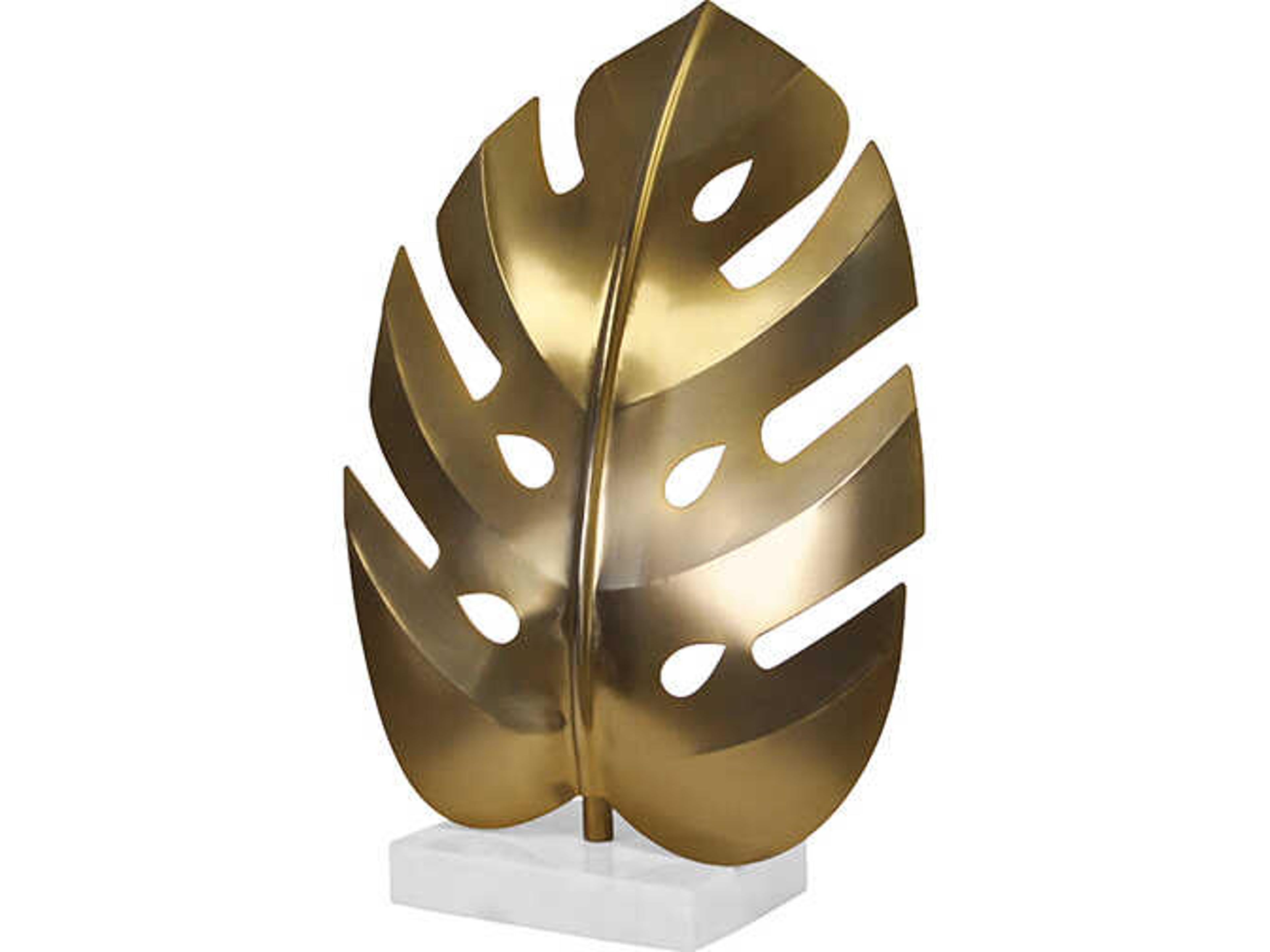 Frond Brass Sculpture