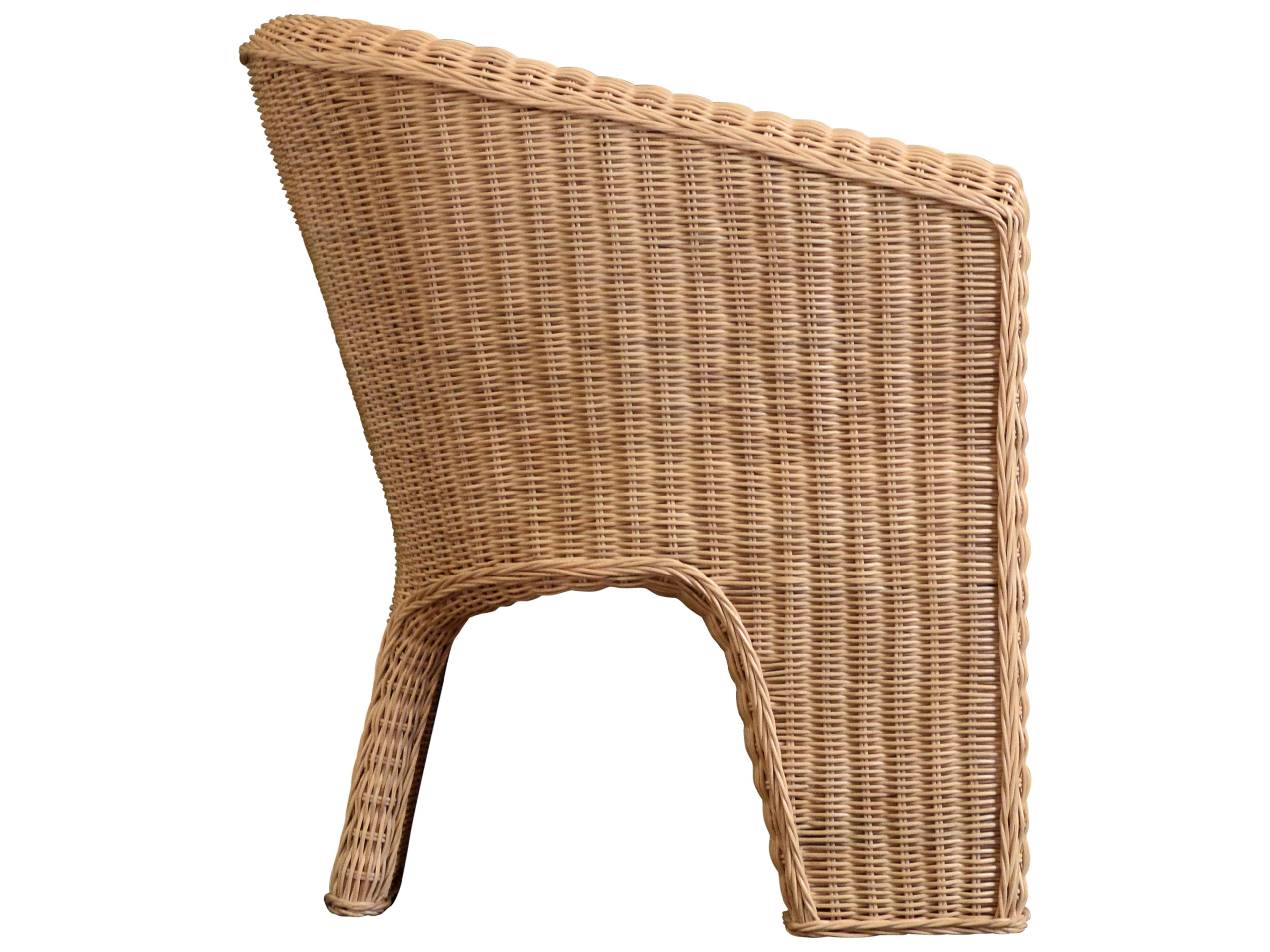 Worlds Away Brown Accent Chair