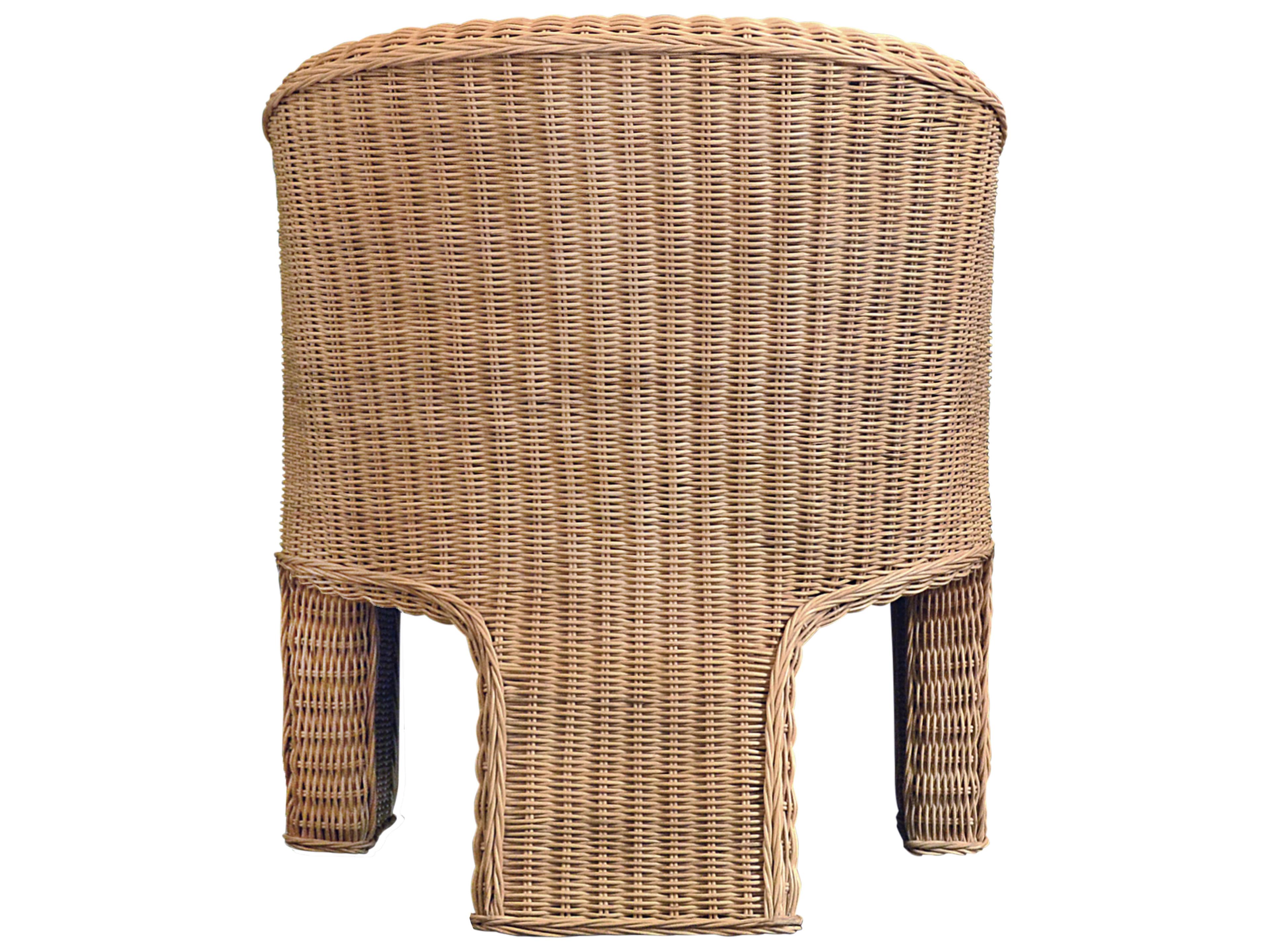 Worlds Away Brown Accent Chair