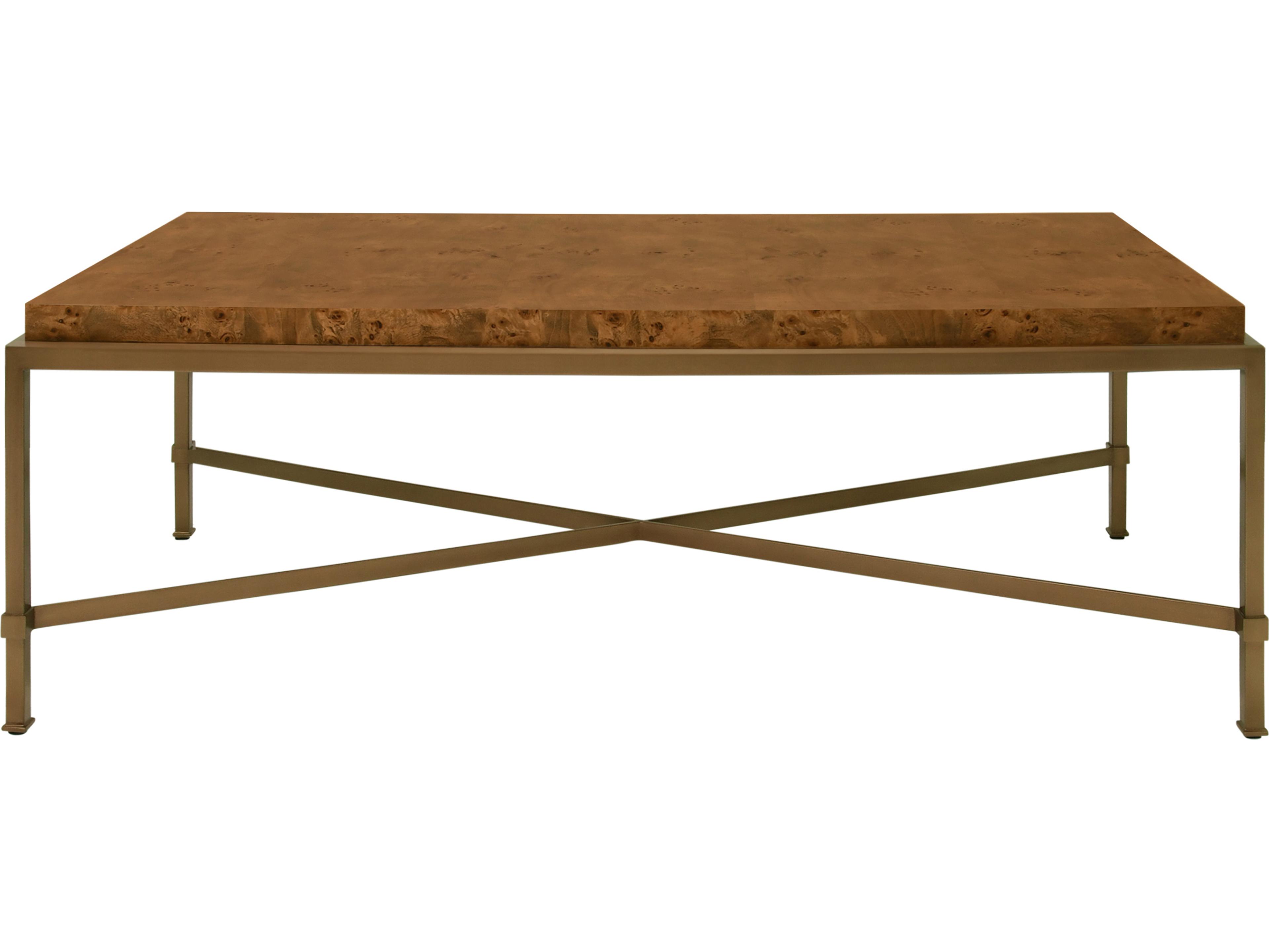 Worlds Away Rectangular Wood Coffee Table