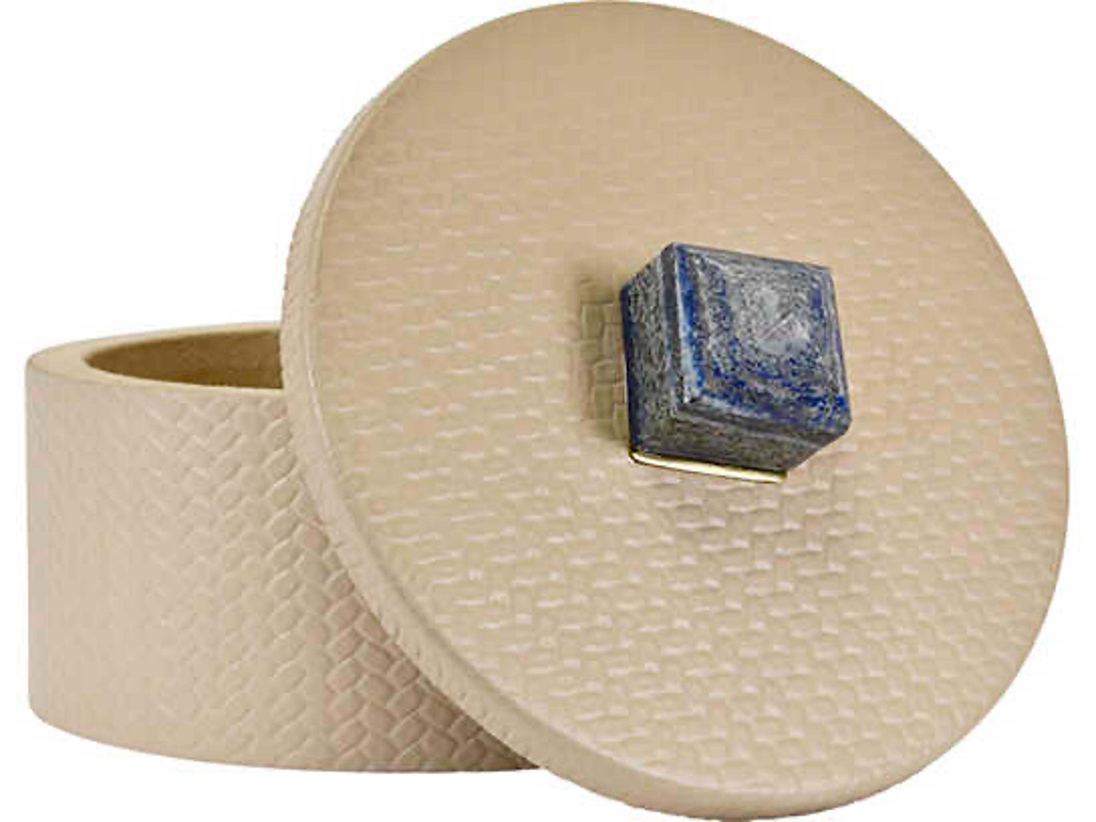 Worlds Away Holly Ivory Storage Case