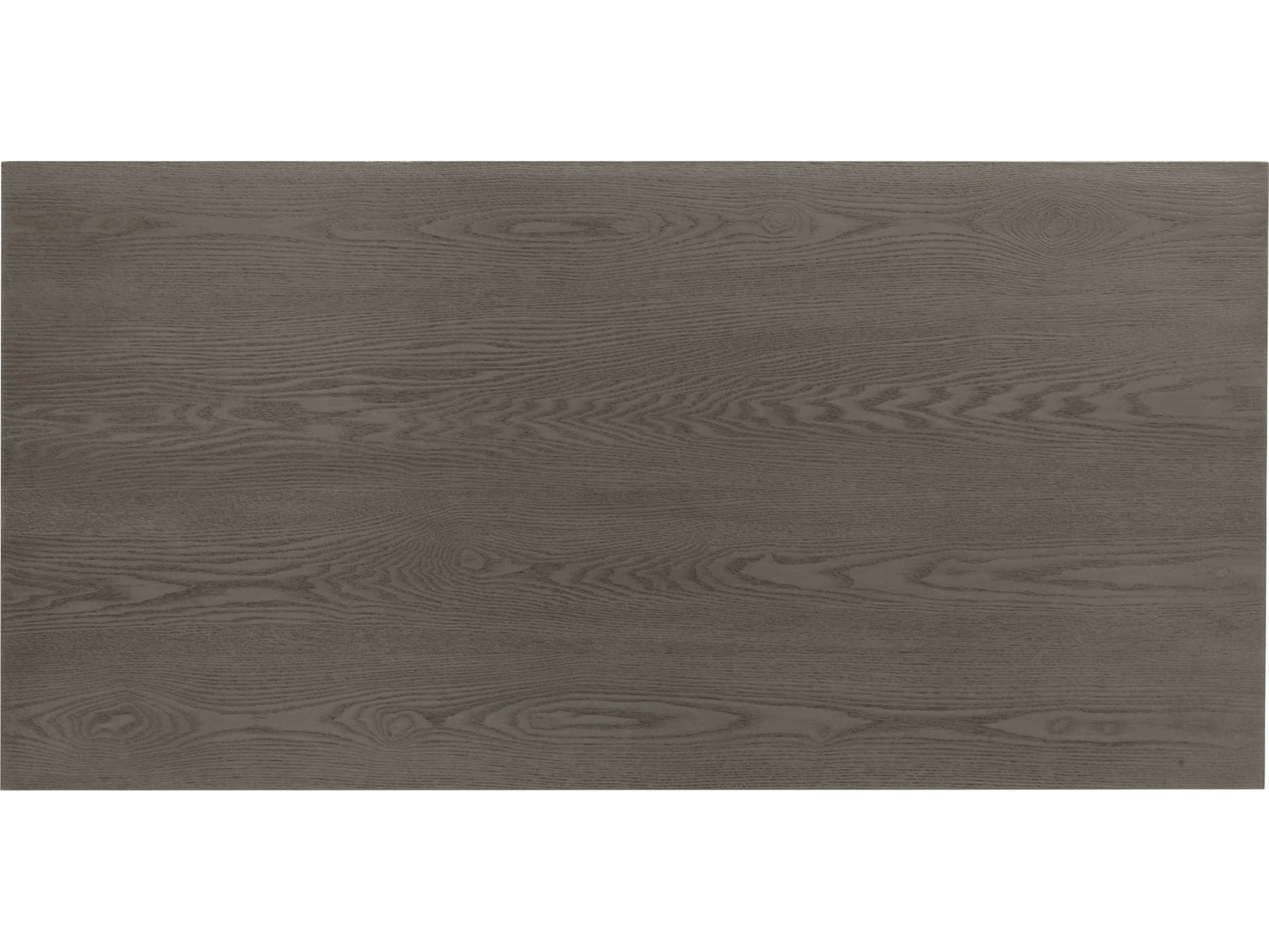 Worlds Away Rectangular Wood Cerused Oak Coffee Table