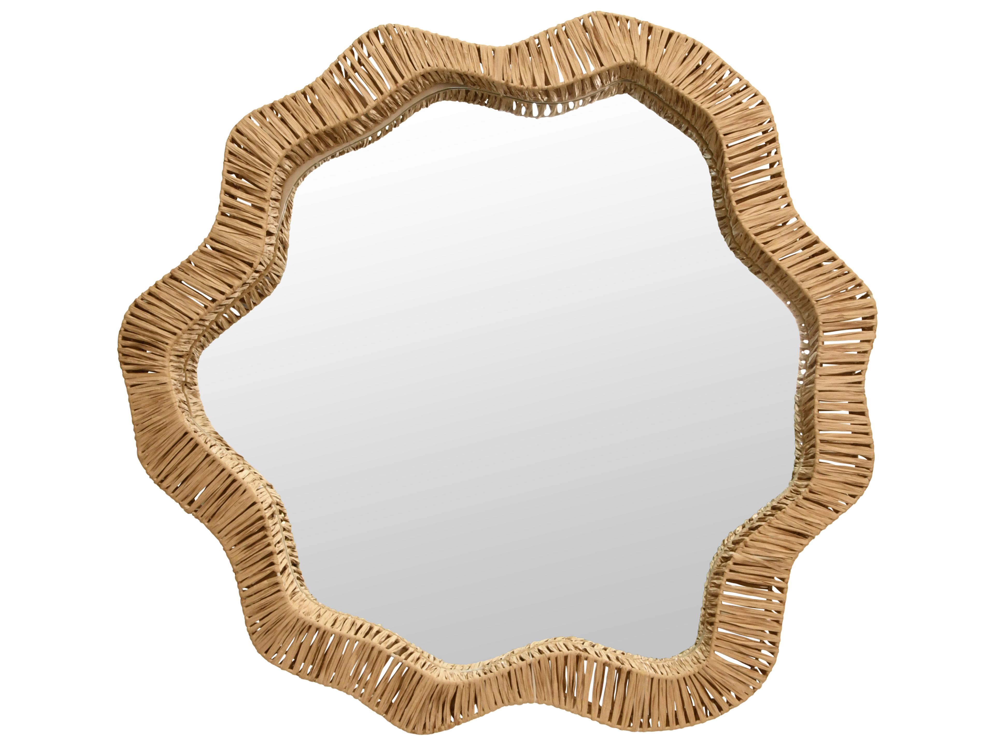 Natural Rattan Wall Mirror