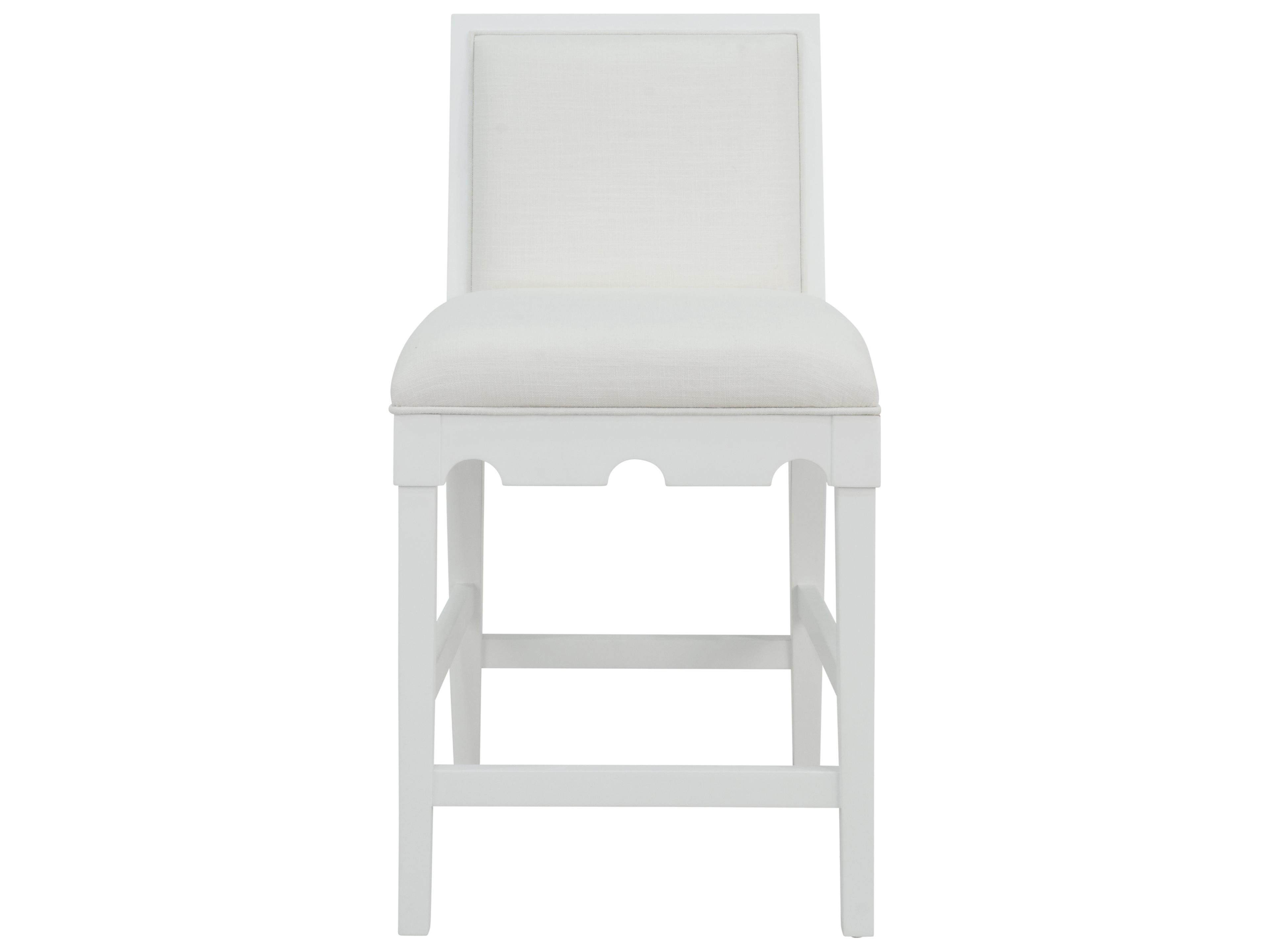 Worlds Away Upholstered Counter Stool