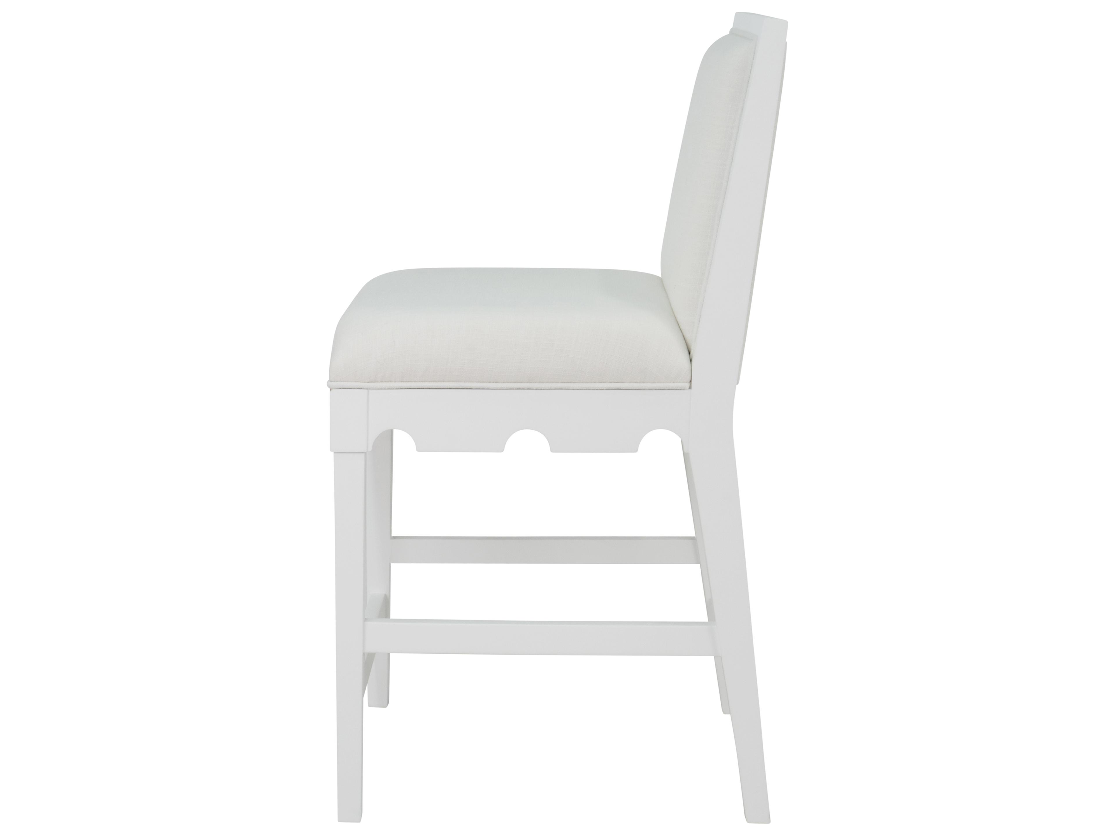 Worlds Away Upholstered Counter Stool