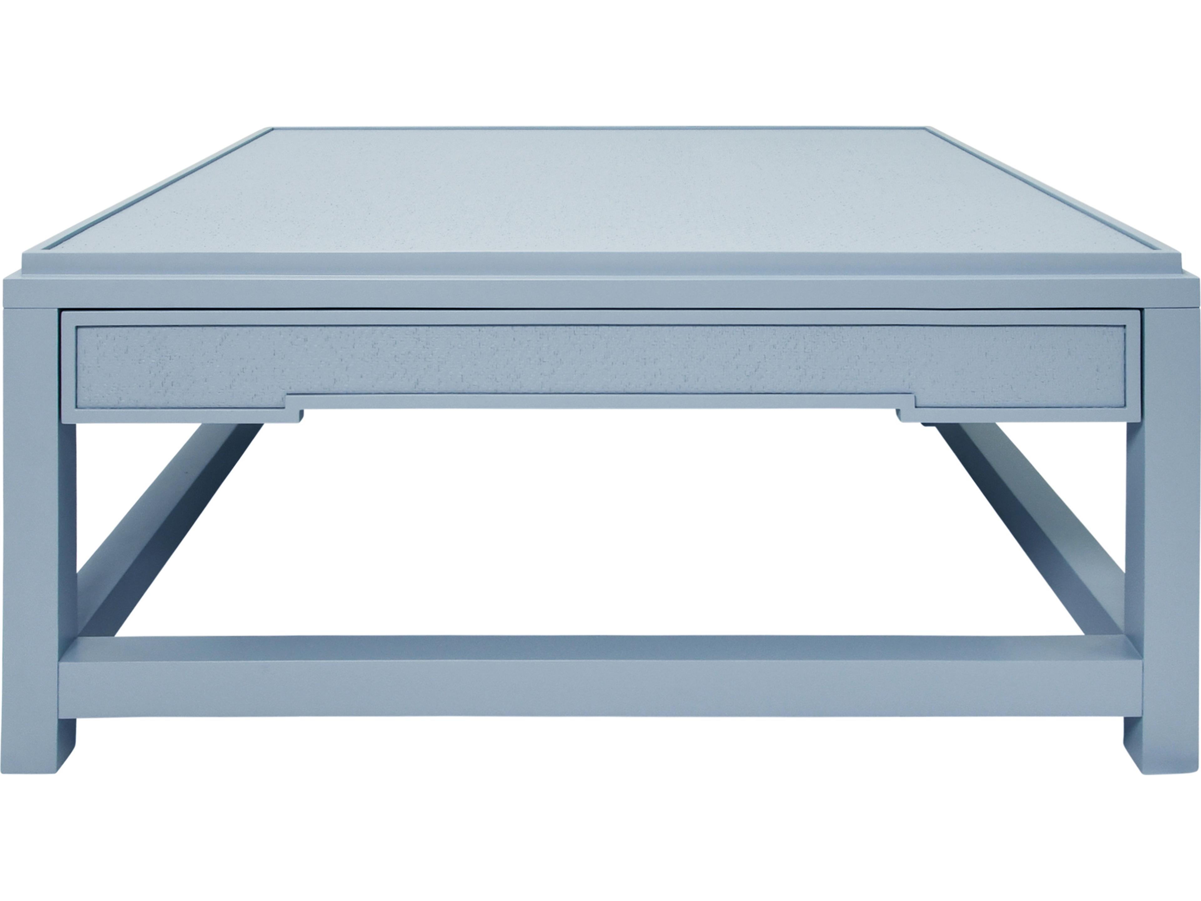 Worlds Away Square Wood Coffee Table