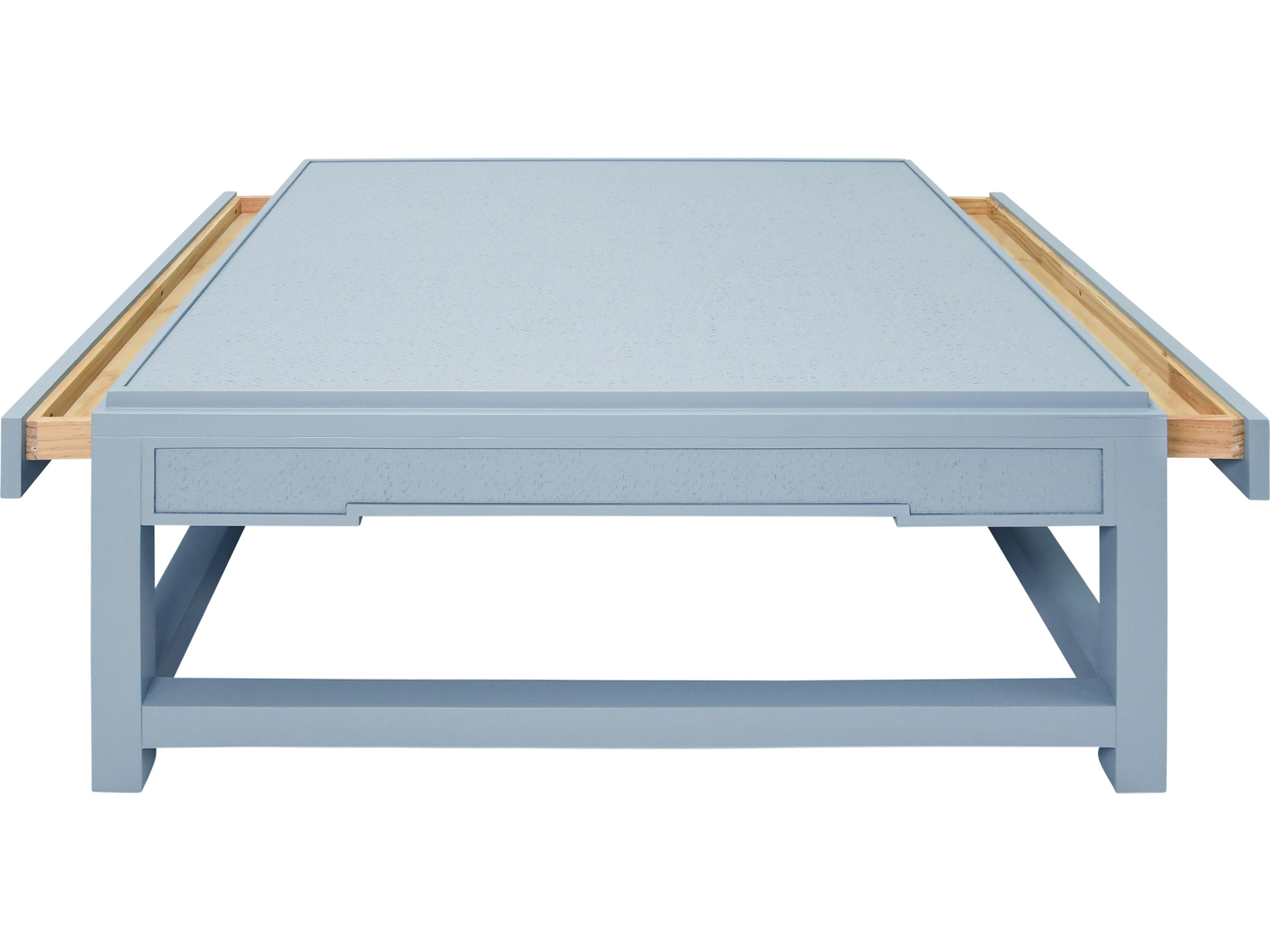 Worlds Away Square Wood Coffee Table