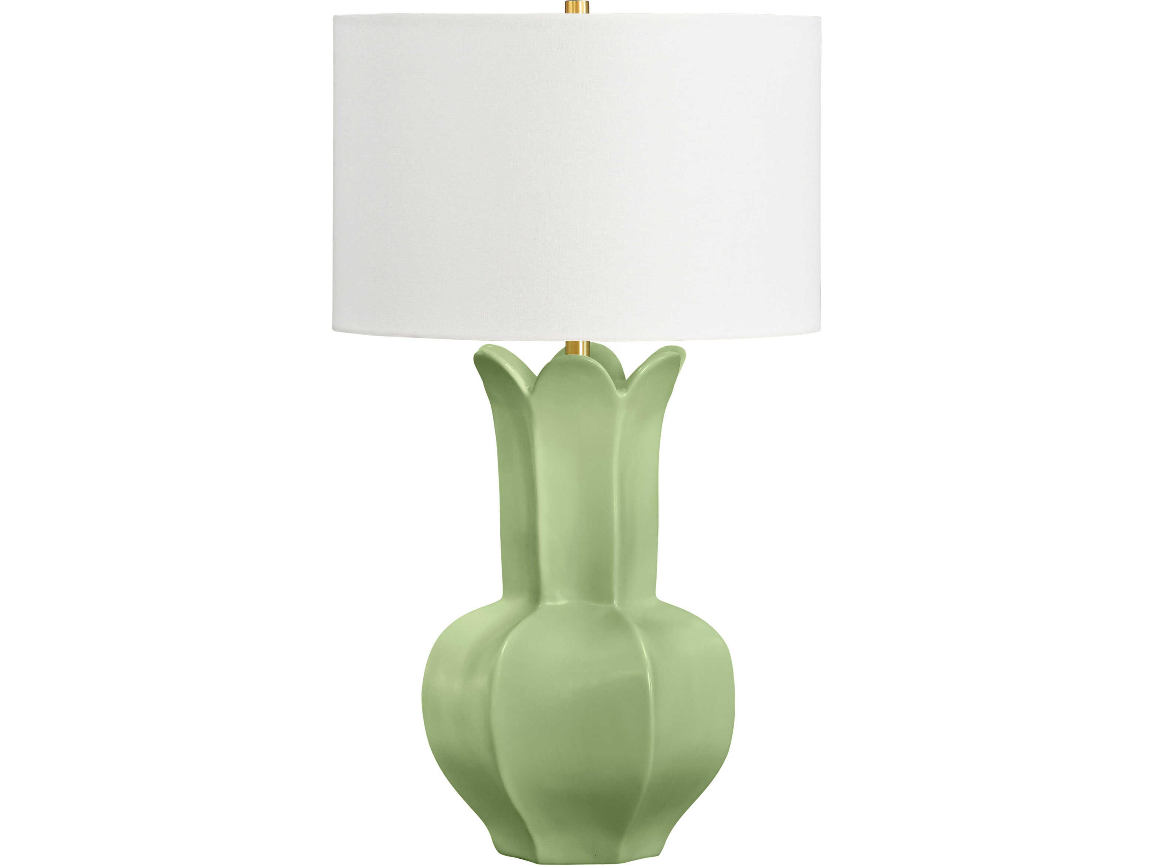 Lyla Green Glaze Buffet Lamp
