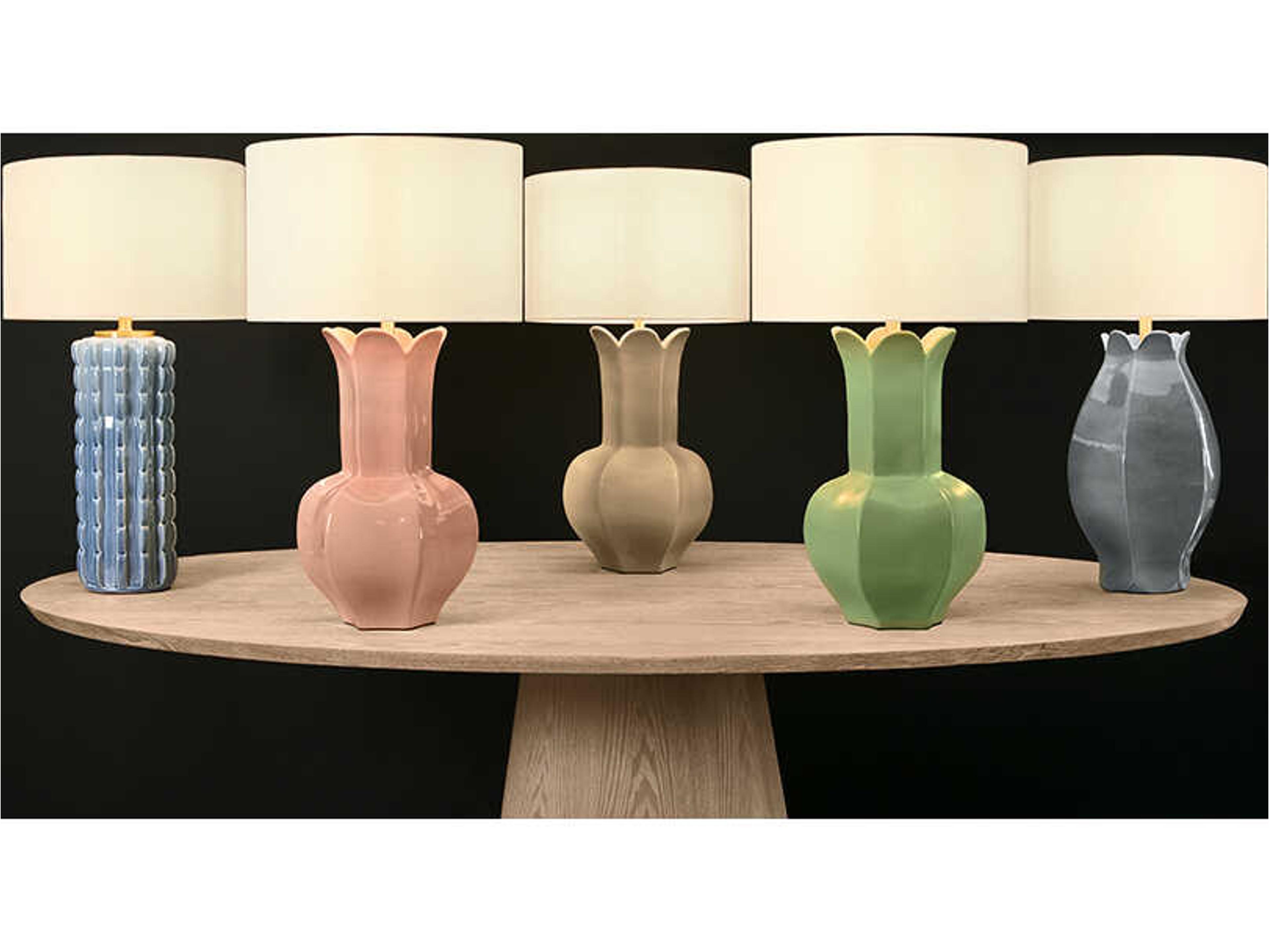 Worlds Away Lyla ink Traditional Buffet Lamp