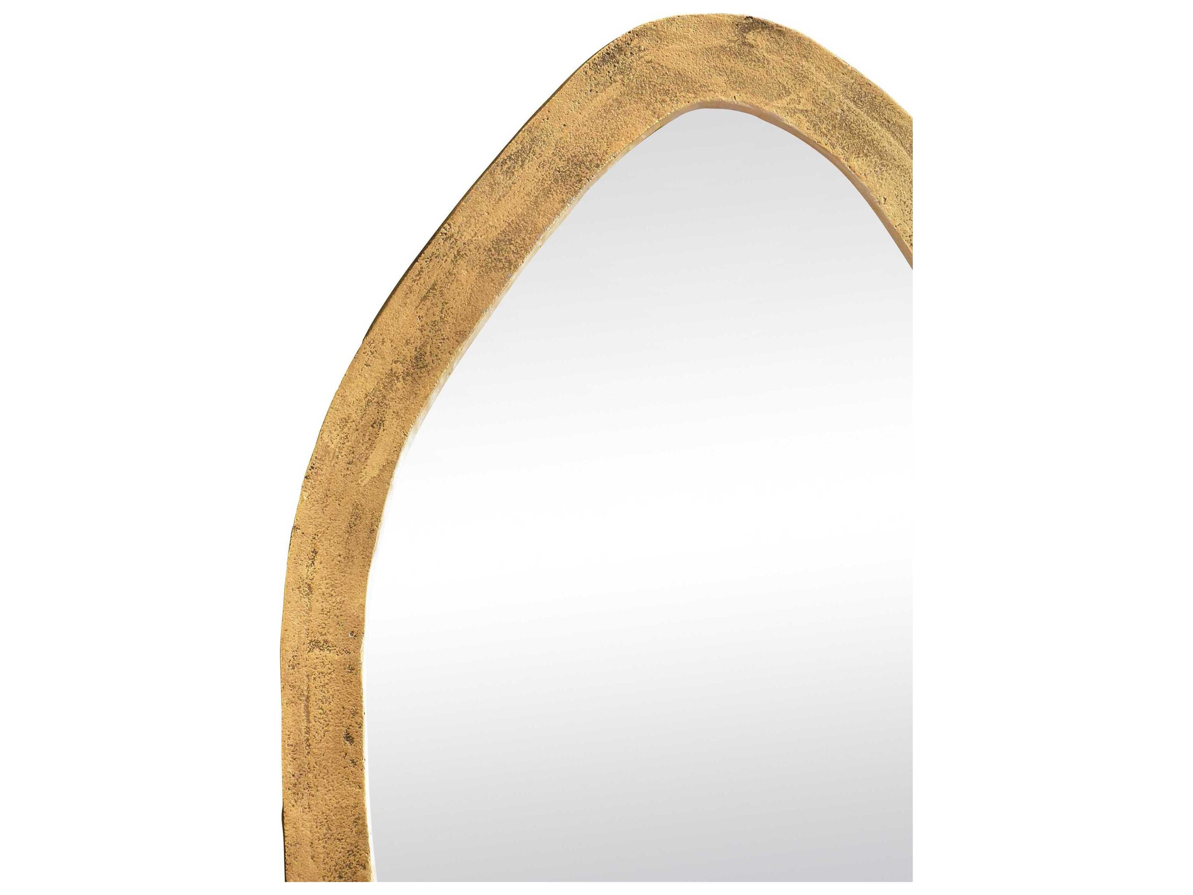 Worlds Away Wall Mirror Oval