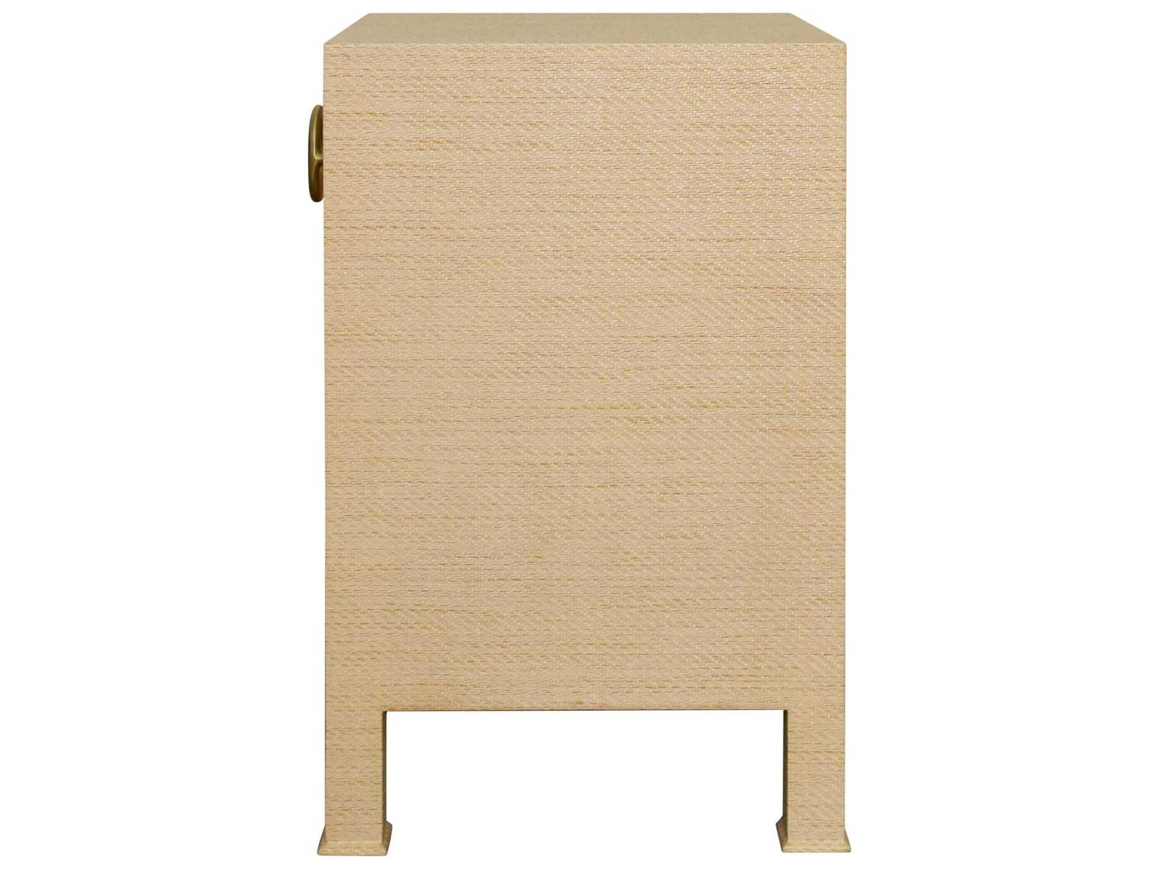 Worlds Away Rectangular Wood End Table