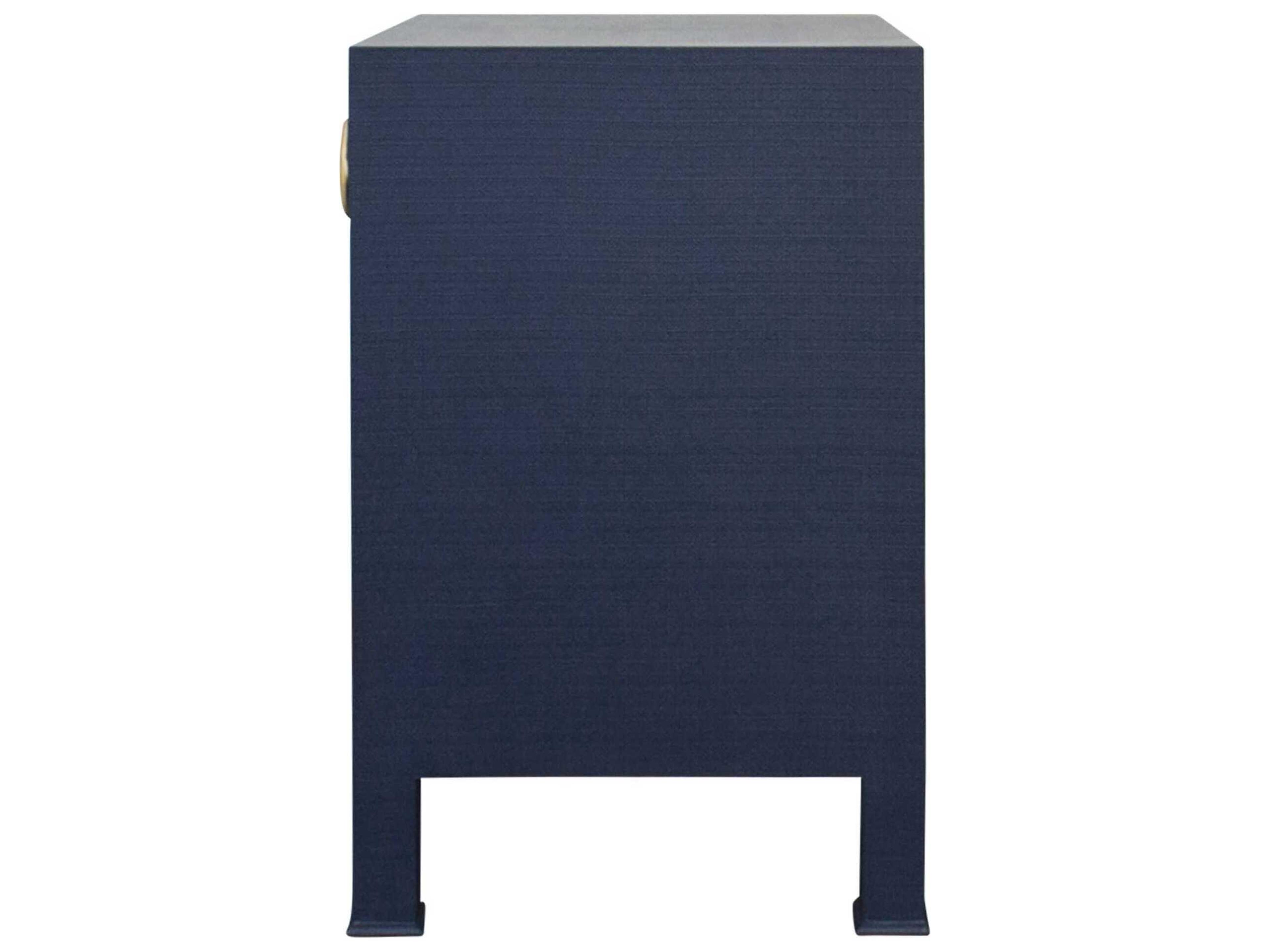 Worlds Away Rectangular Wood End Table