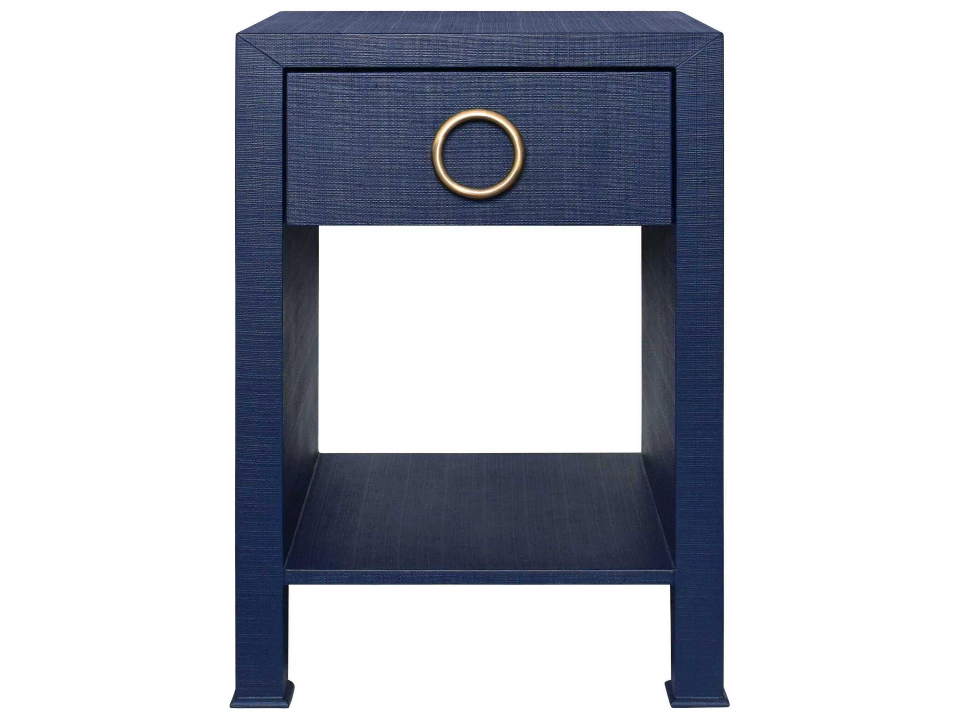 Worlds Away Rectangular Wood End Table