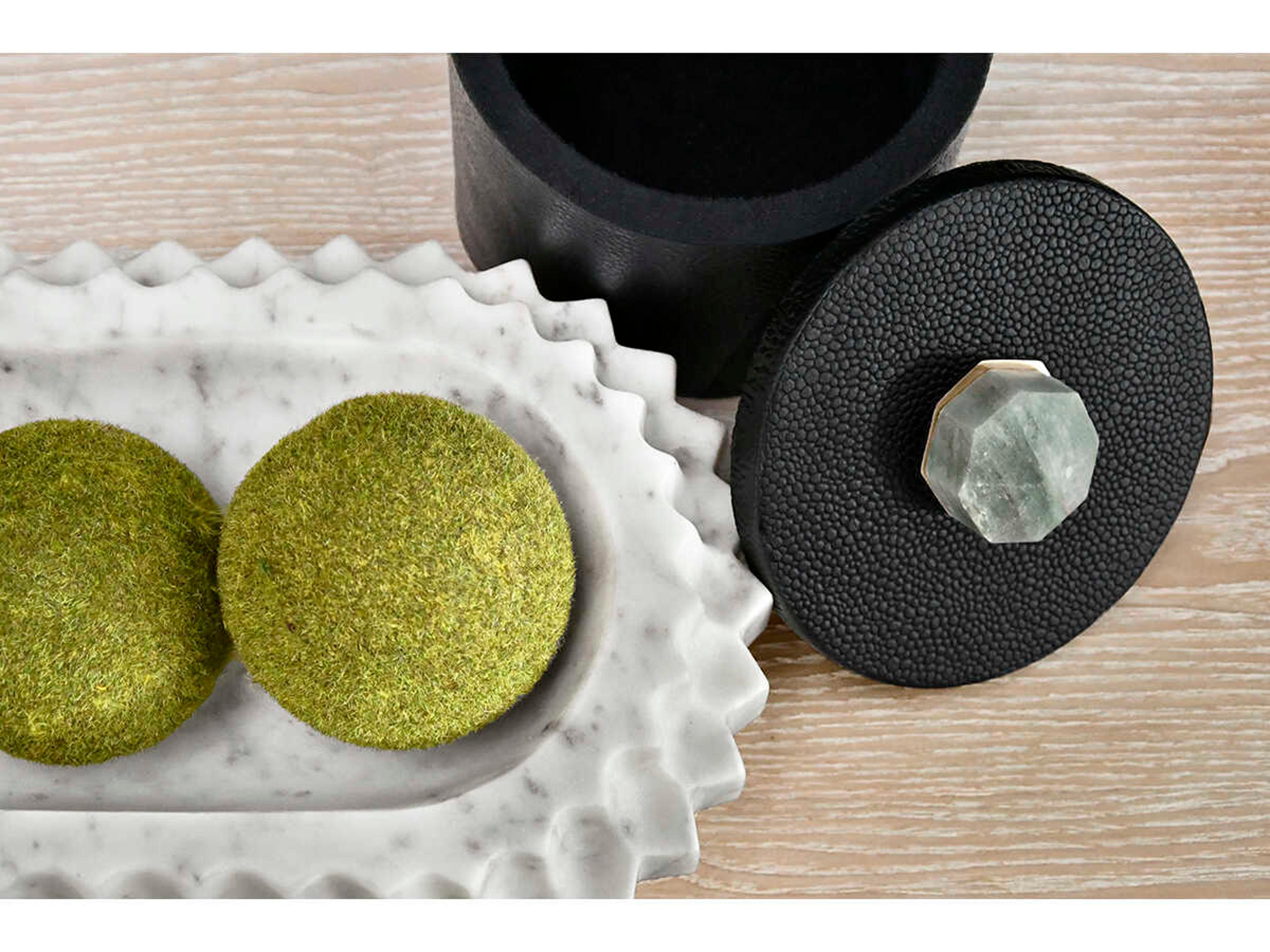 Worlds Away Marlene Black Storage Case