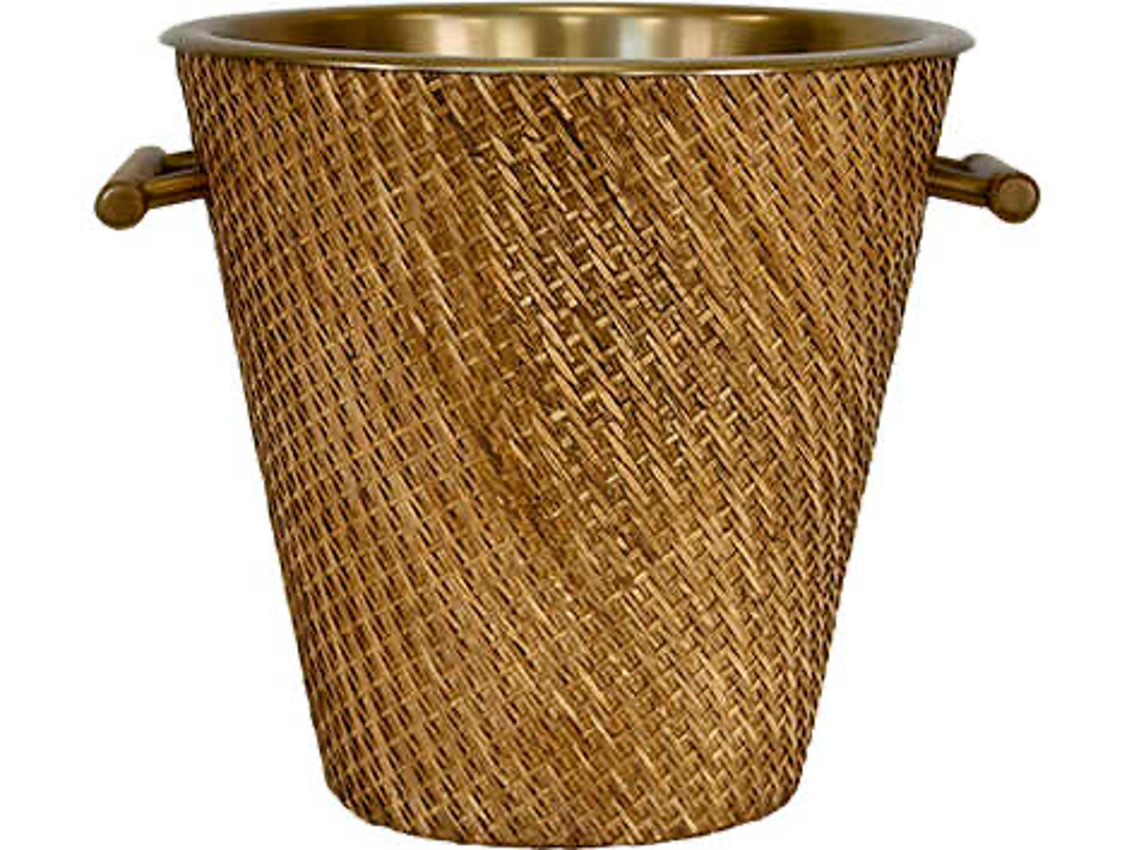 Max Brown Decorative Accent Wine Cooler