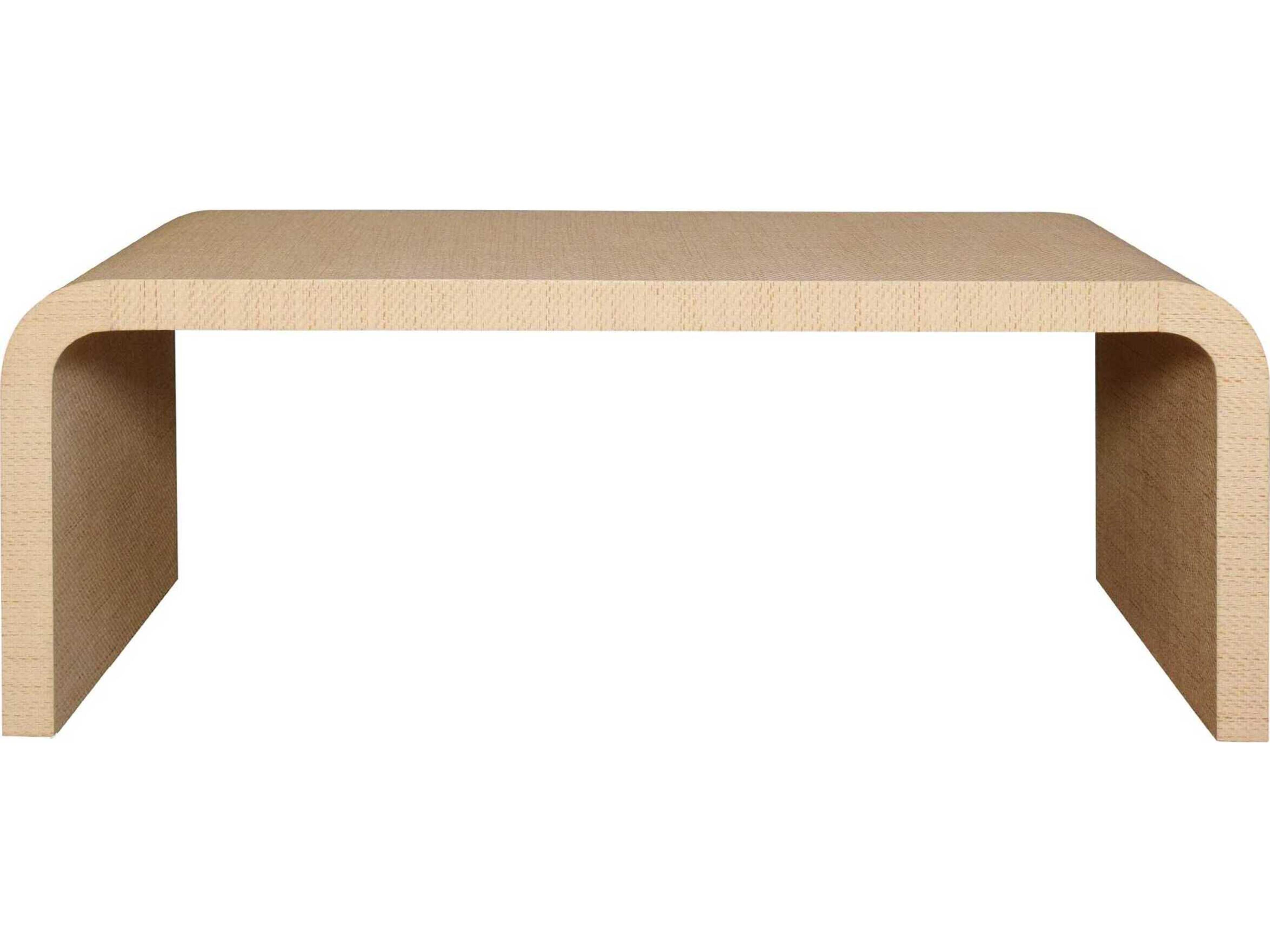 Worlds Away Rectangular Wood Coffee Table