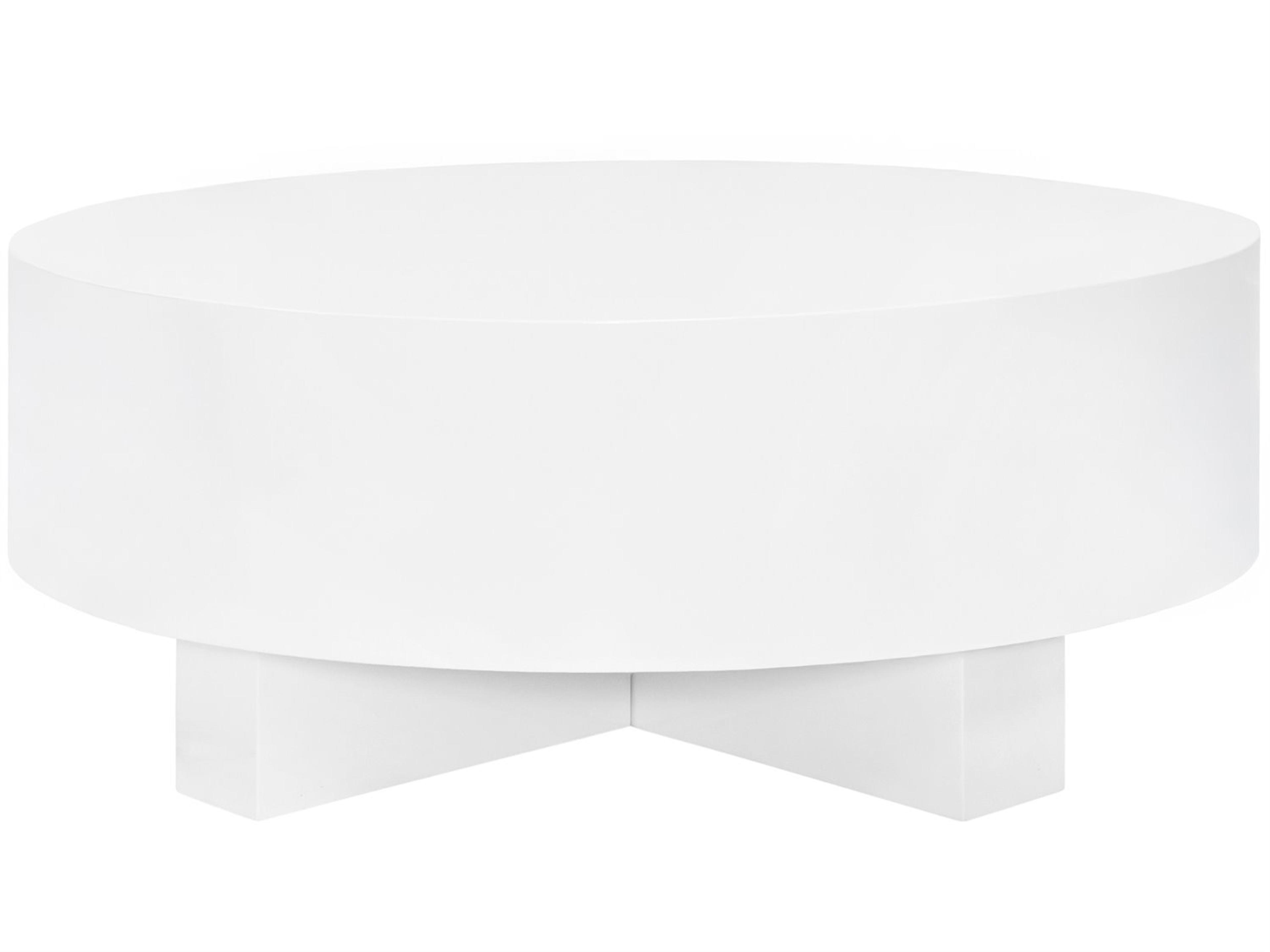 Round Wood Coffee Table