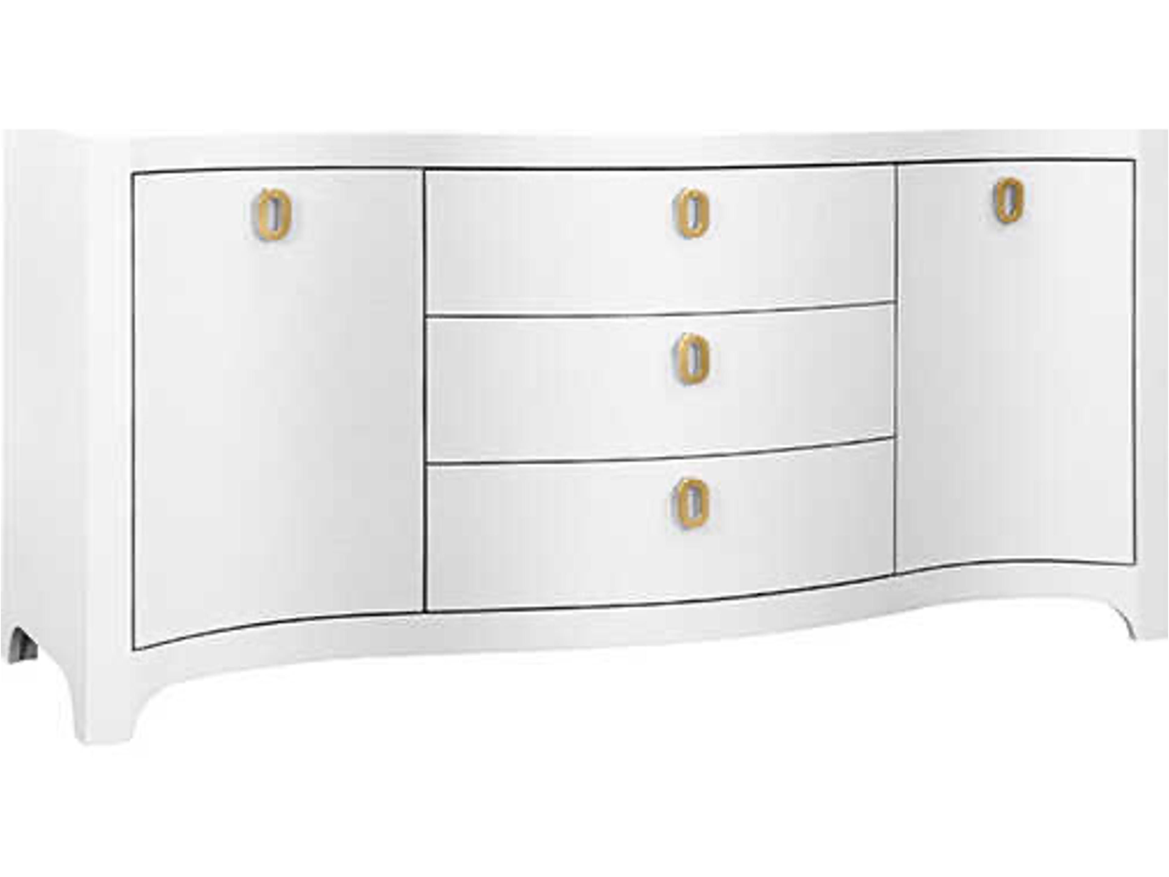 72" Paulina Solid Wood Brown Sideboard