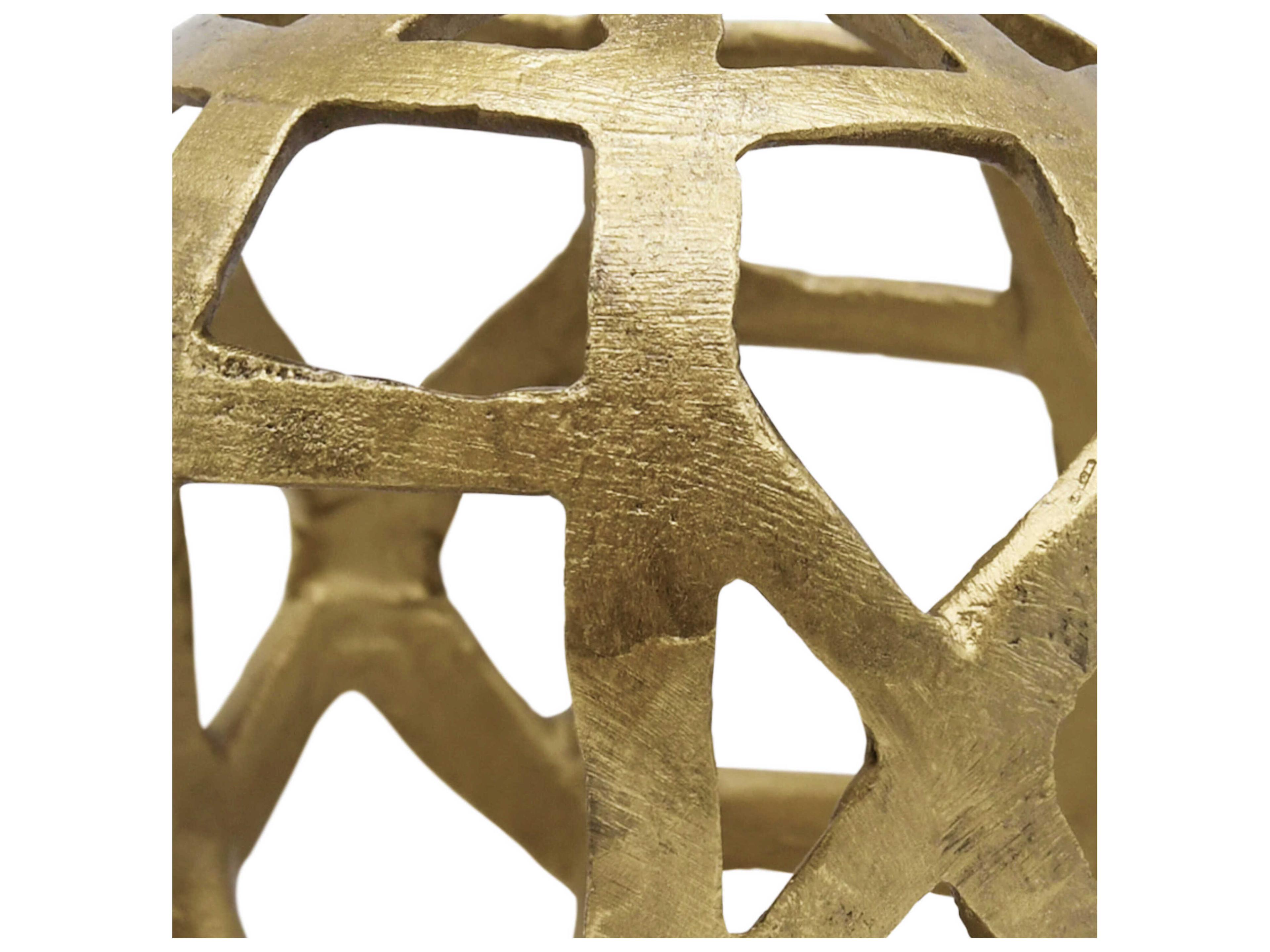 Worlds Away Small Round Metal Ball