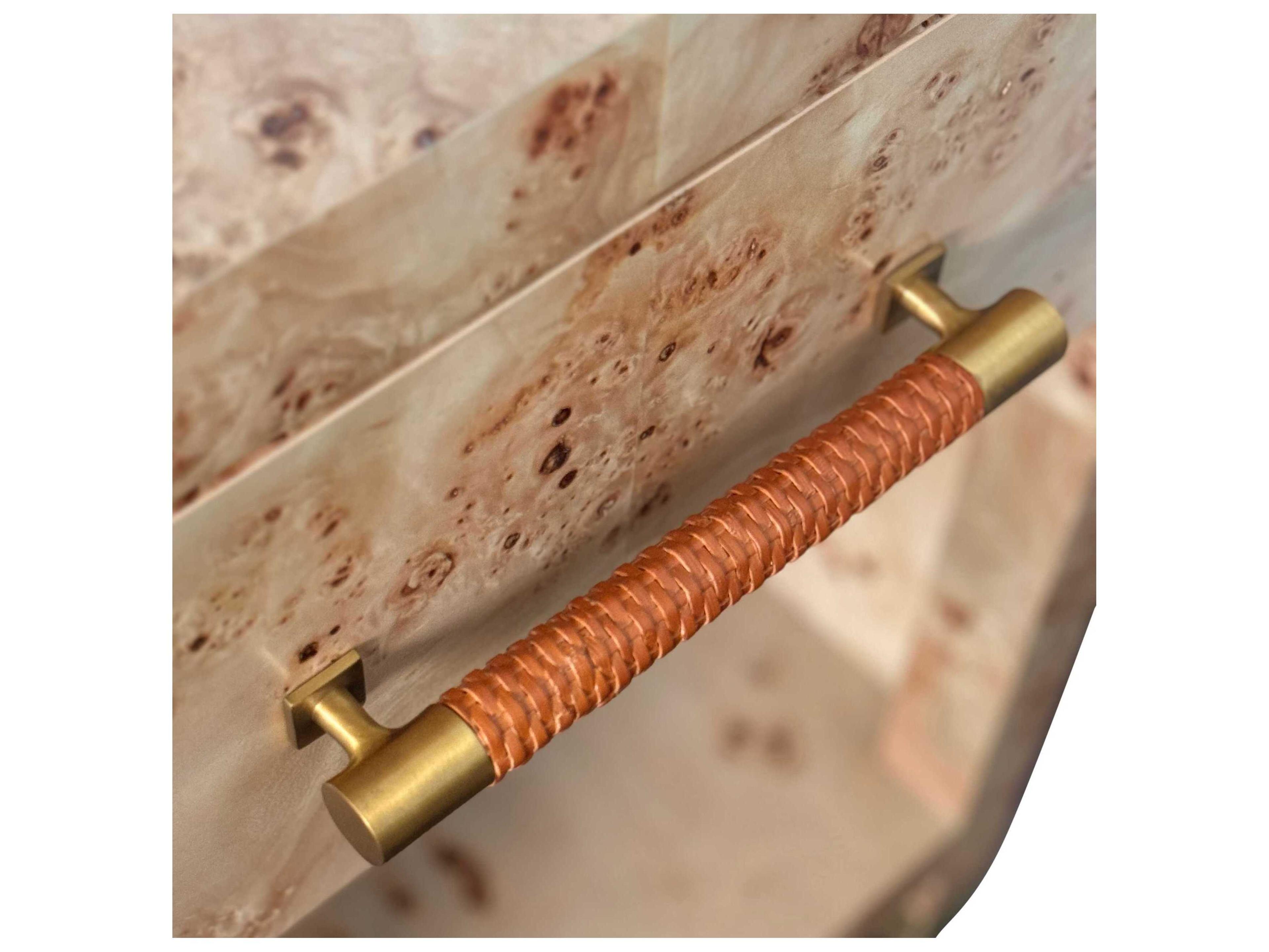 Worlds Away Rectangular Wood End Table