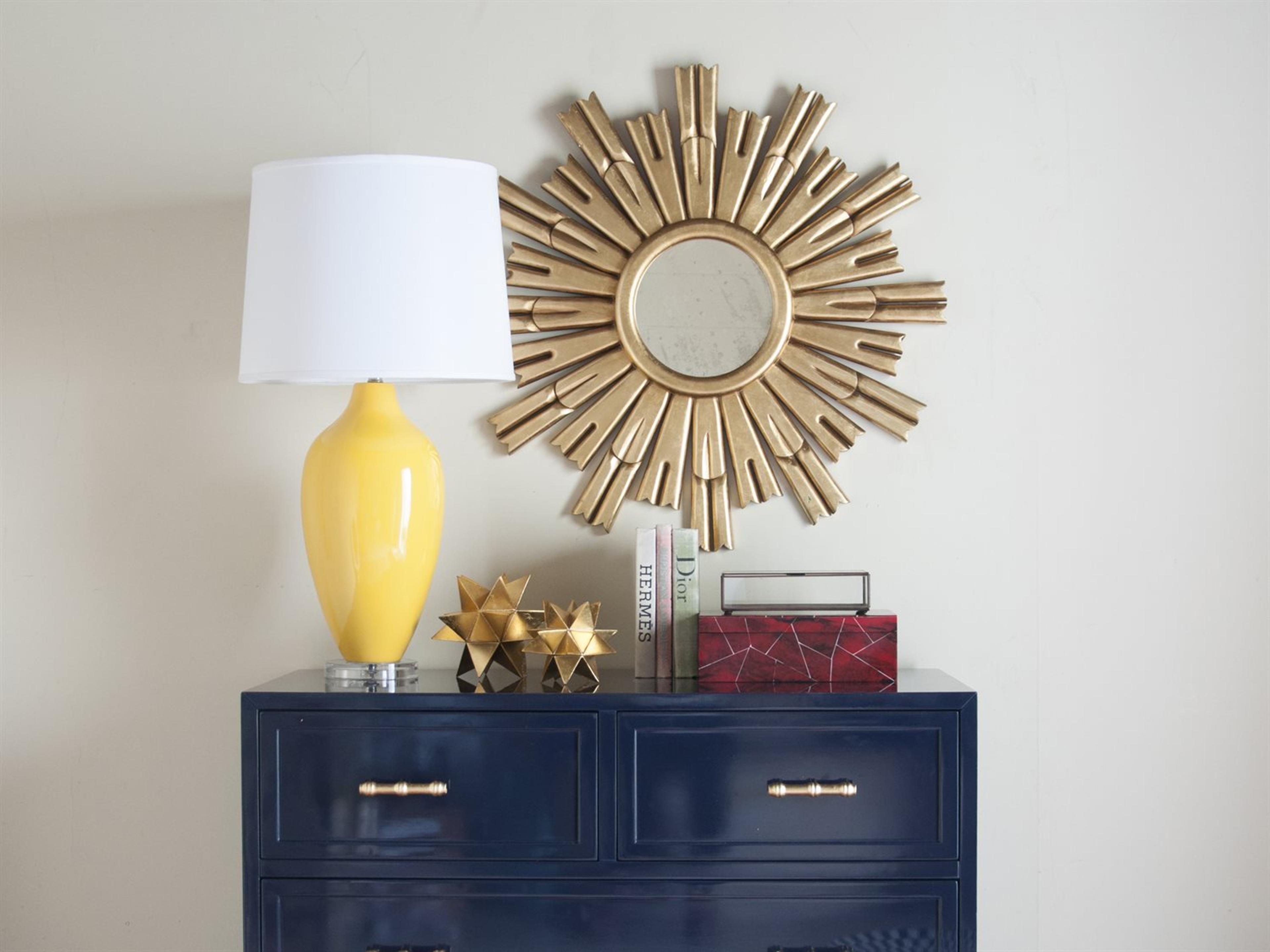 Worlds Away Wall Mirror