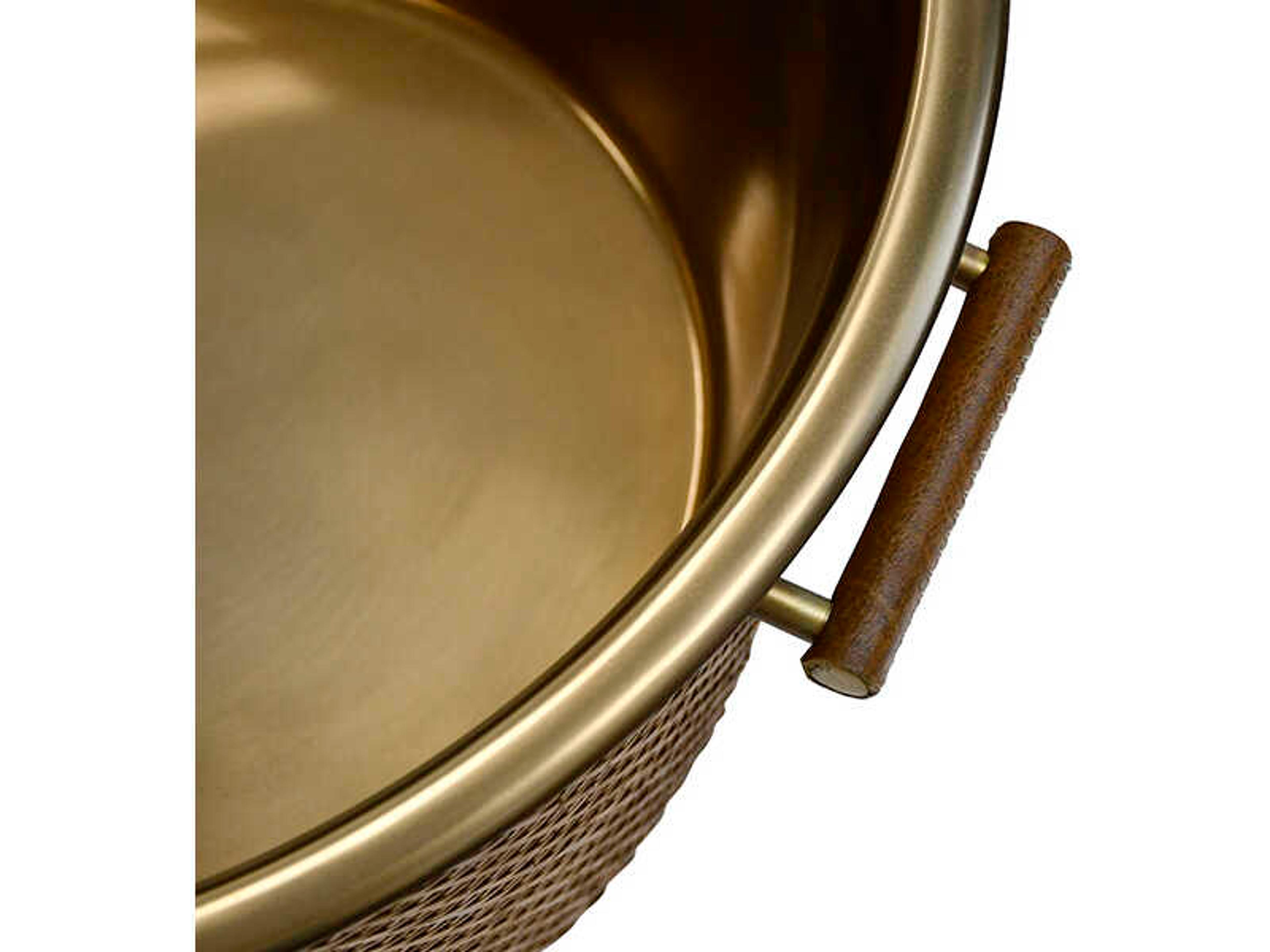 Worlds Away Rudy Brown Decorative Plate