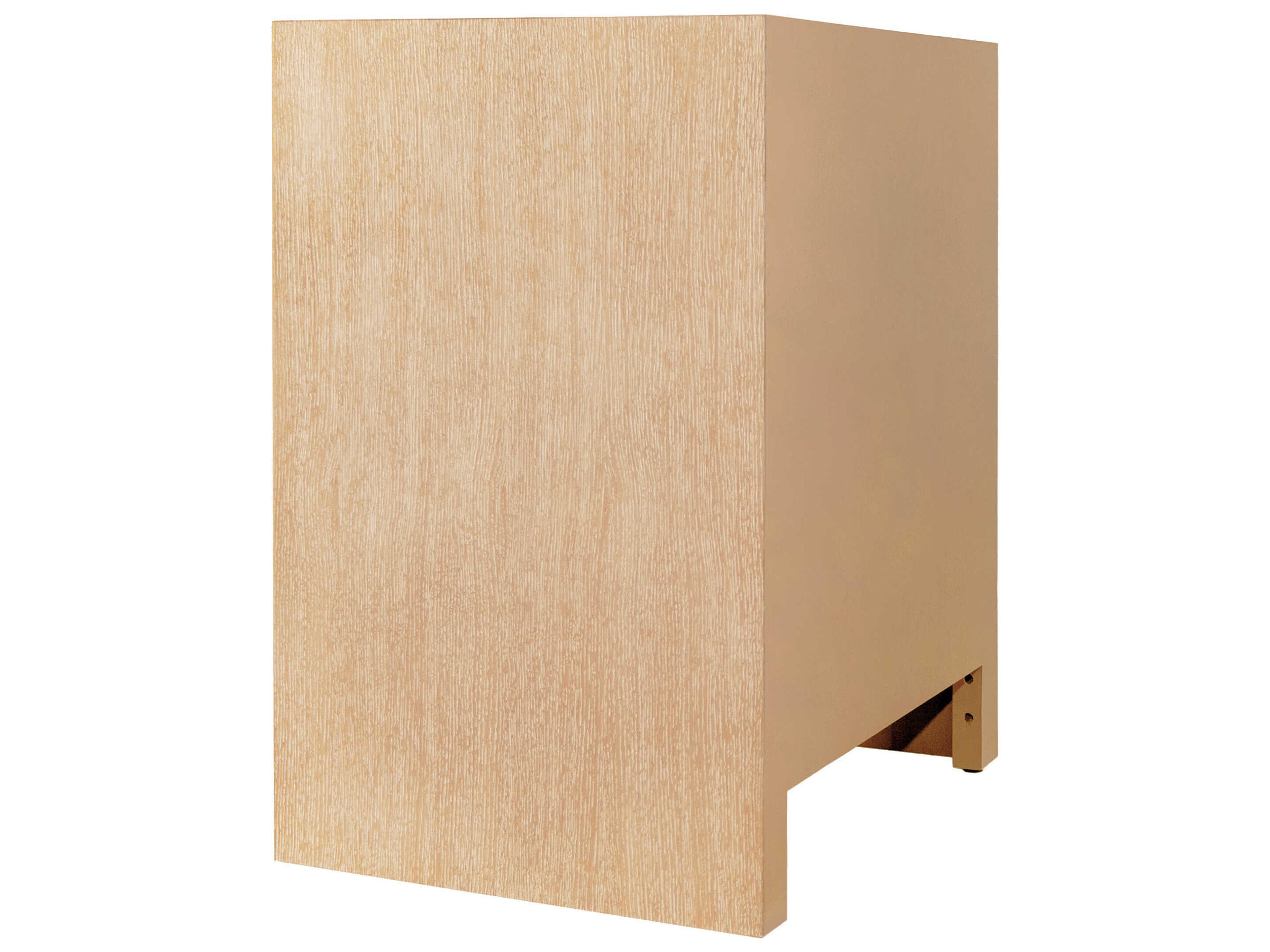 Worlds Away Cerused Oak Brown Wood Accent Chest