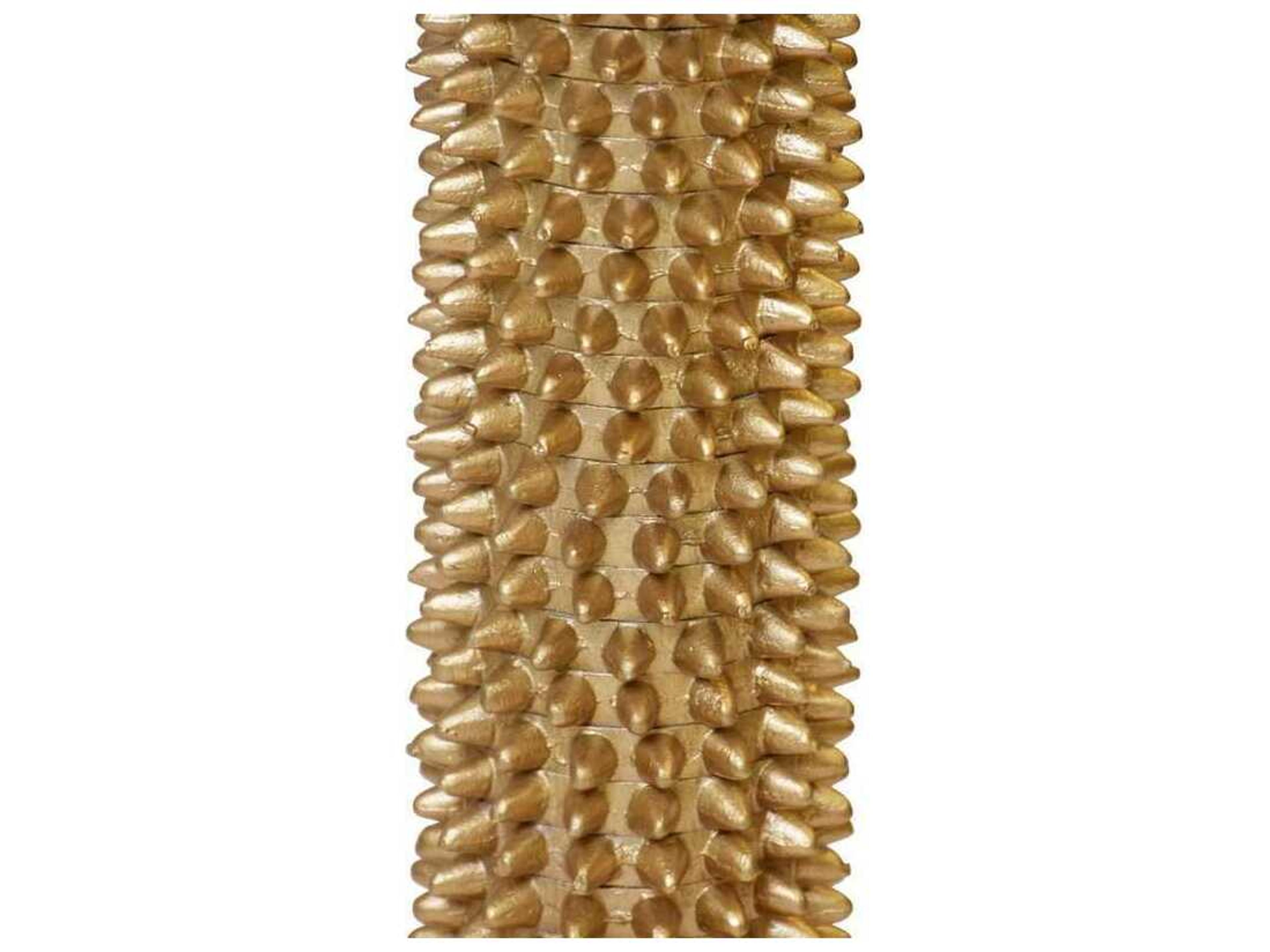 Worlds Away Round Mirror End Table