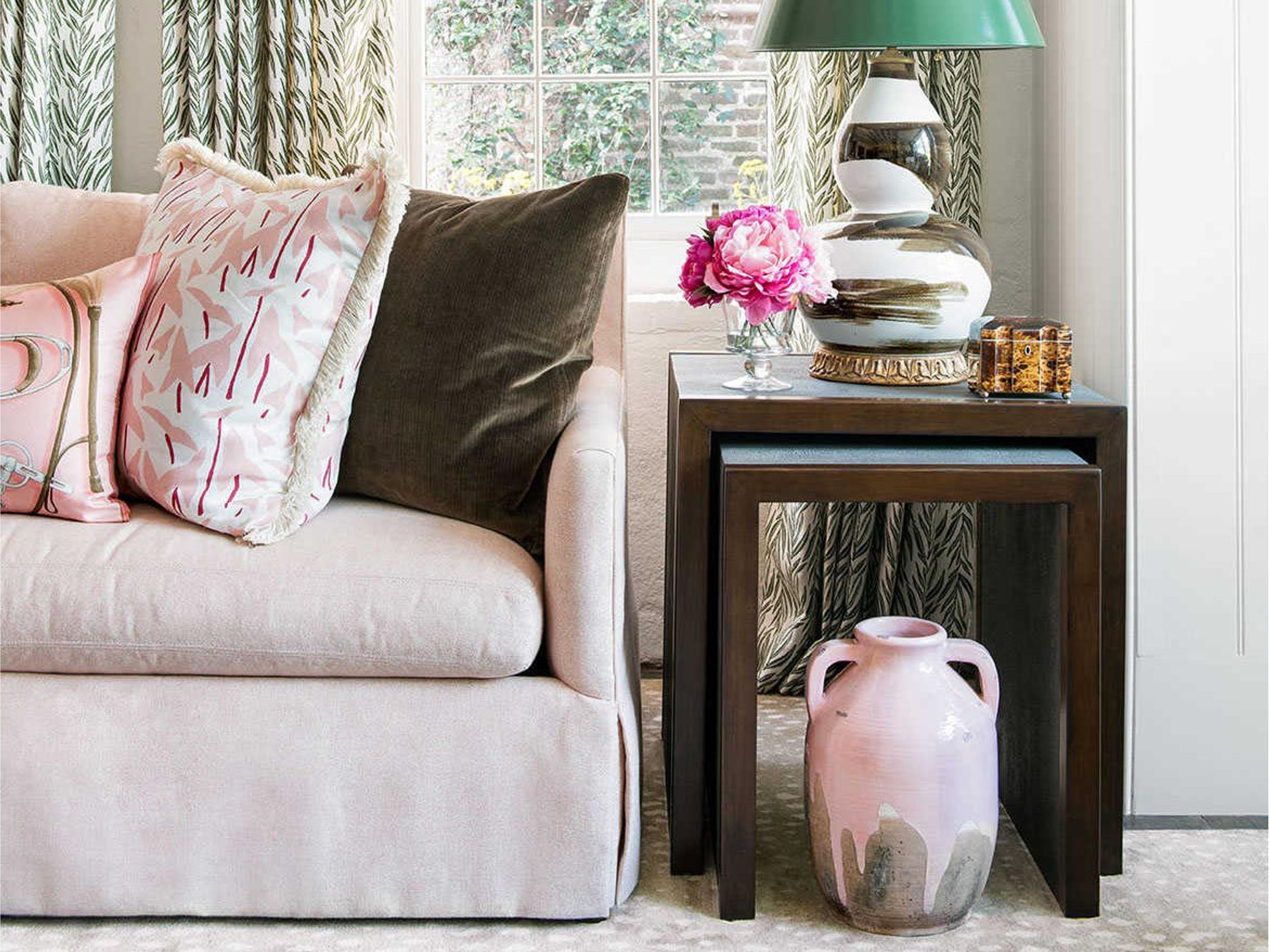 Woodbridge Savoye Shagreen Nest of Tables